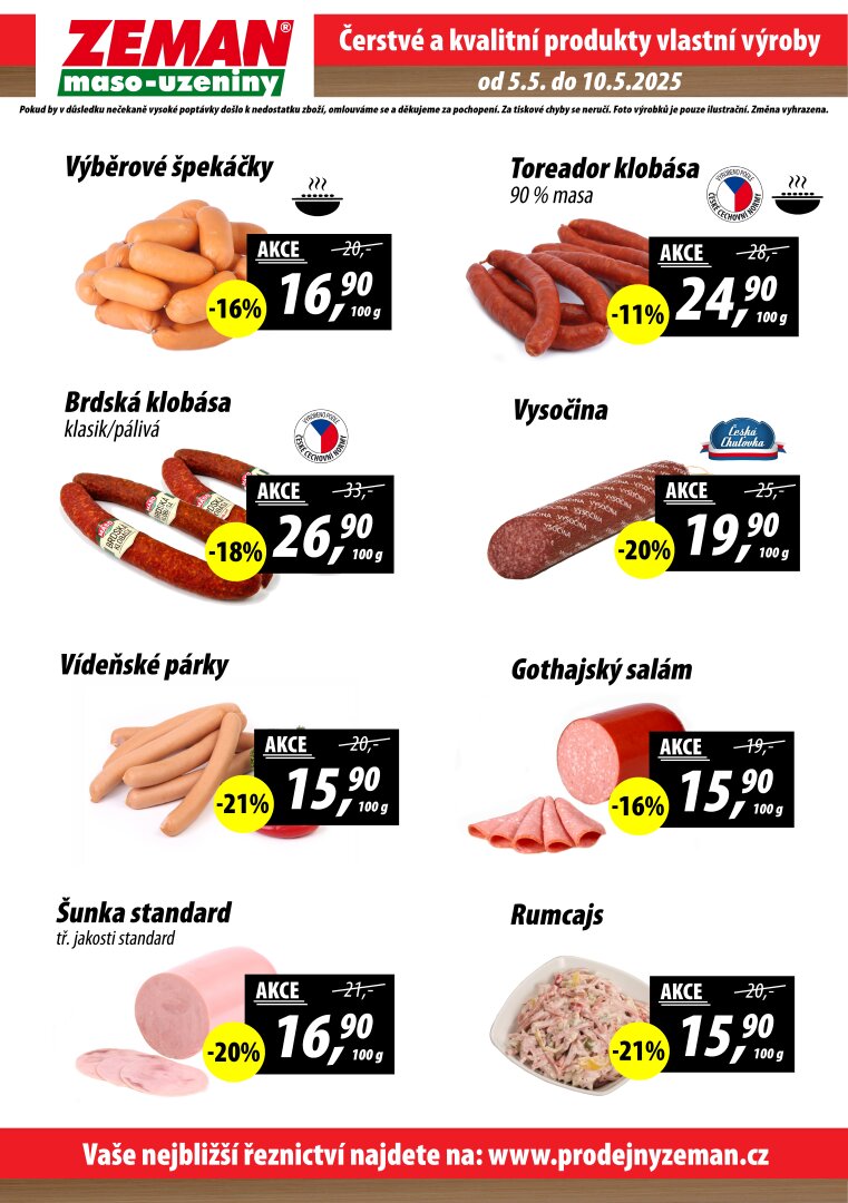 prodejny-zeman - Leták Prodejny Zeman od 05.05. do 10.05. - page: 2
