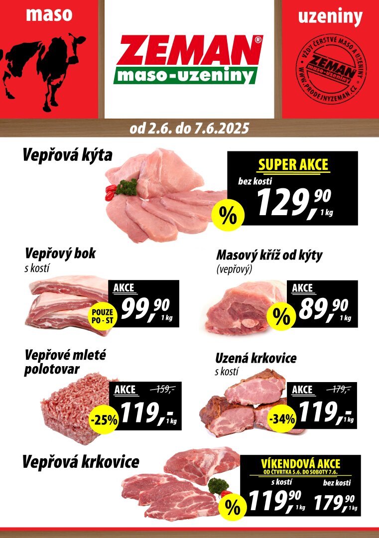 prodejny-zeman - Leták Prodejny Zeman od 02.06. do 07.06.