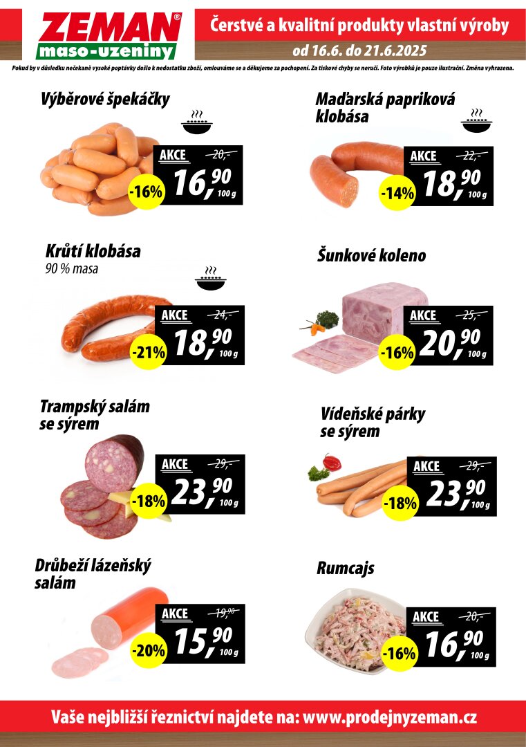 prodejny-zeman - Leták Prodejny Zeman od 16.06. do 21.06. - page: 2