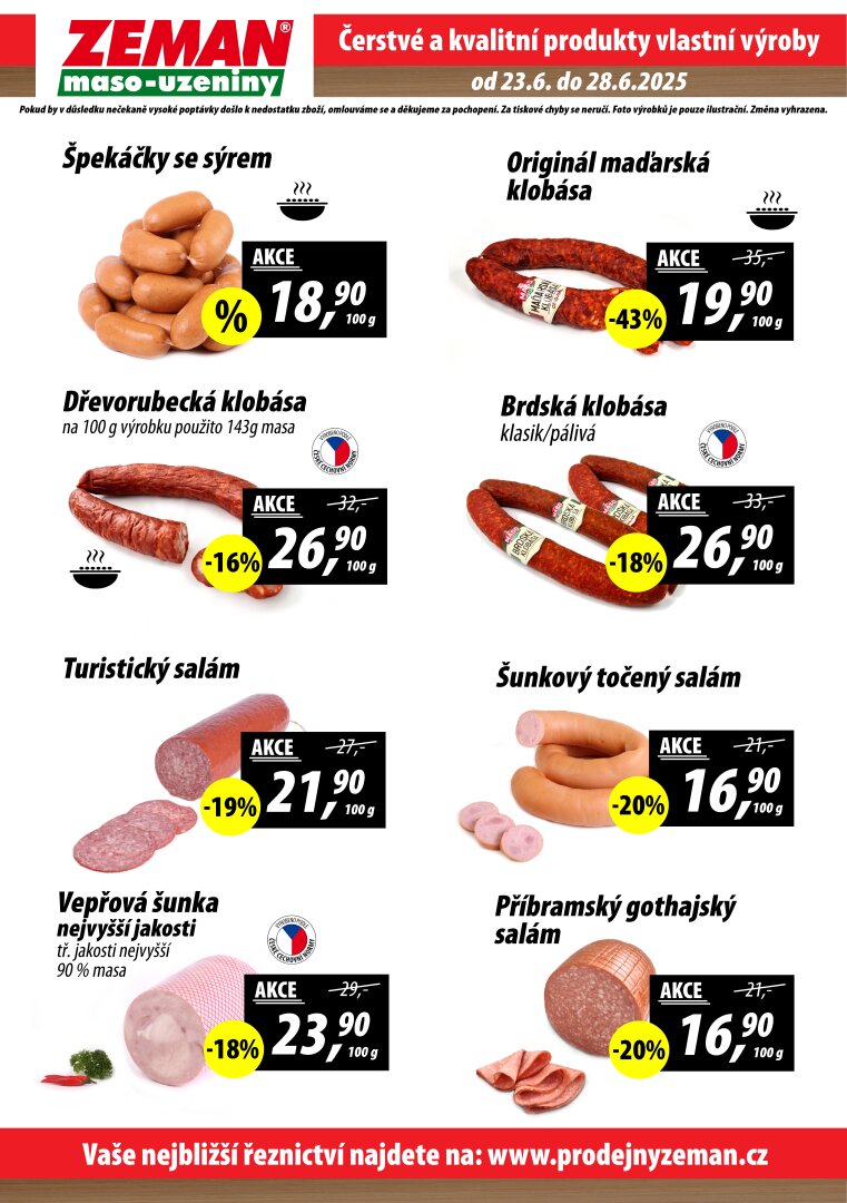 prodejny-zeman - Leták Prodejny Zeman od 23.06. do 28.06. - page: 2