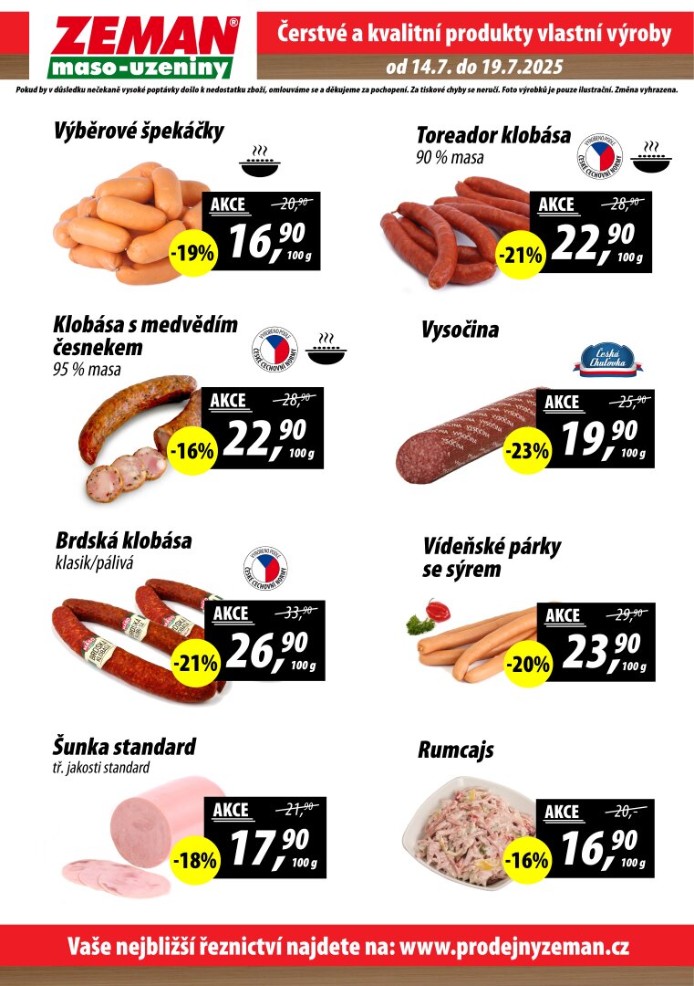 prodejny-zeman - Leták Prodejny Zeman od 14.07. do 19.07. - page: 2