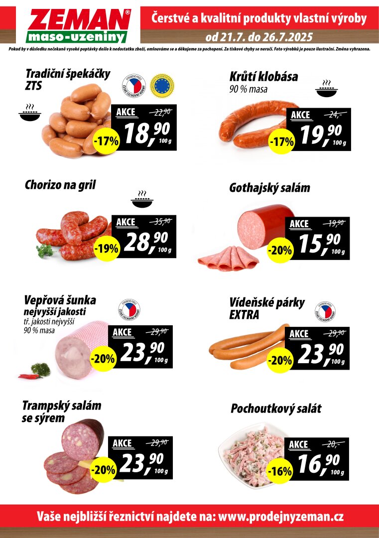 prodejny-zeman - Leták Prodejny Zeman od 21.07. do 26.07. - page: 2