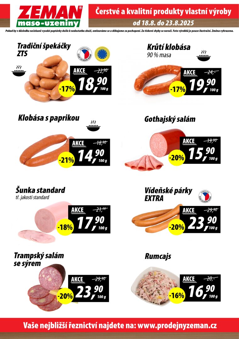 prodejny-zeman - Leták Prodejny Zeman od 18.08. do 23.08. - page: 2