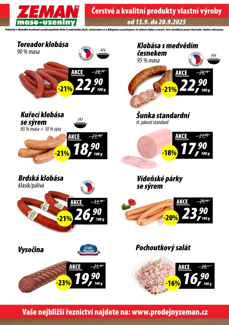 prodejny-zeman - Leták Prodejny Zeman od 15.09. do 20.09. - page: 2