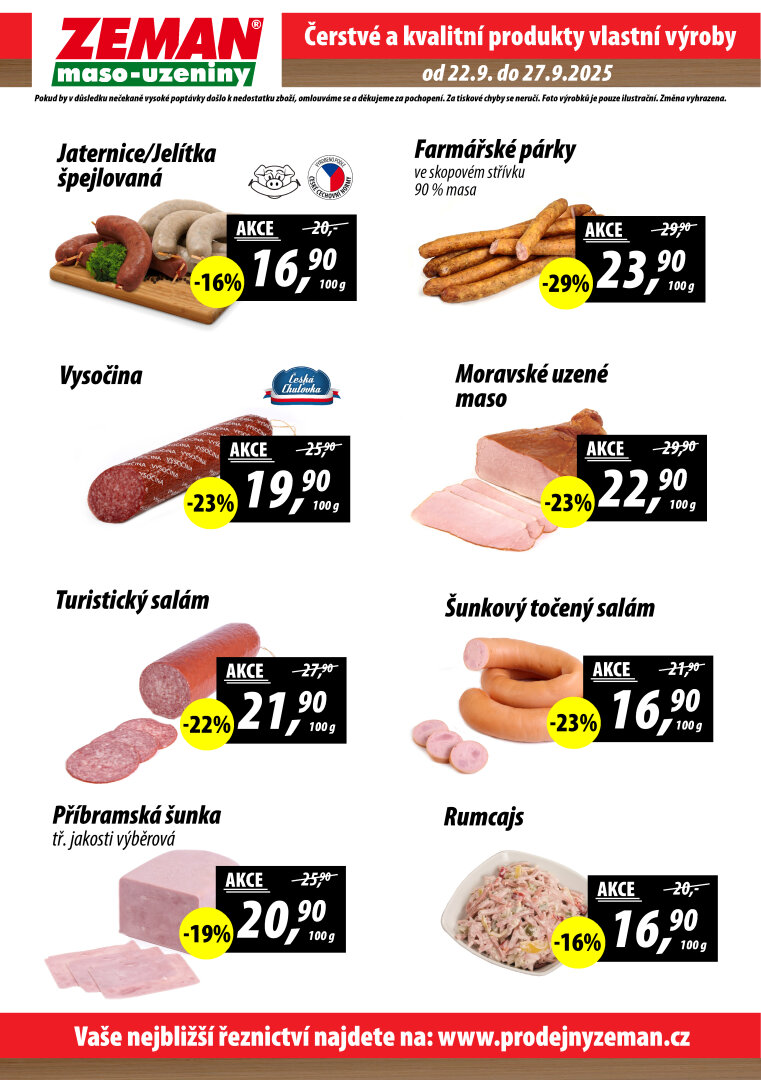prodejny-zeman - Leták Prodejny Zeman od 22.09. do 27.09. - page: 2