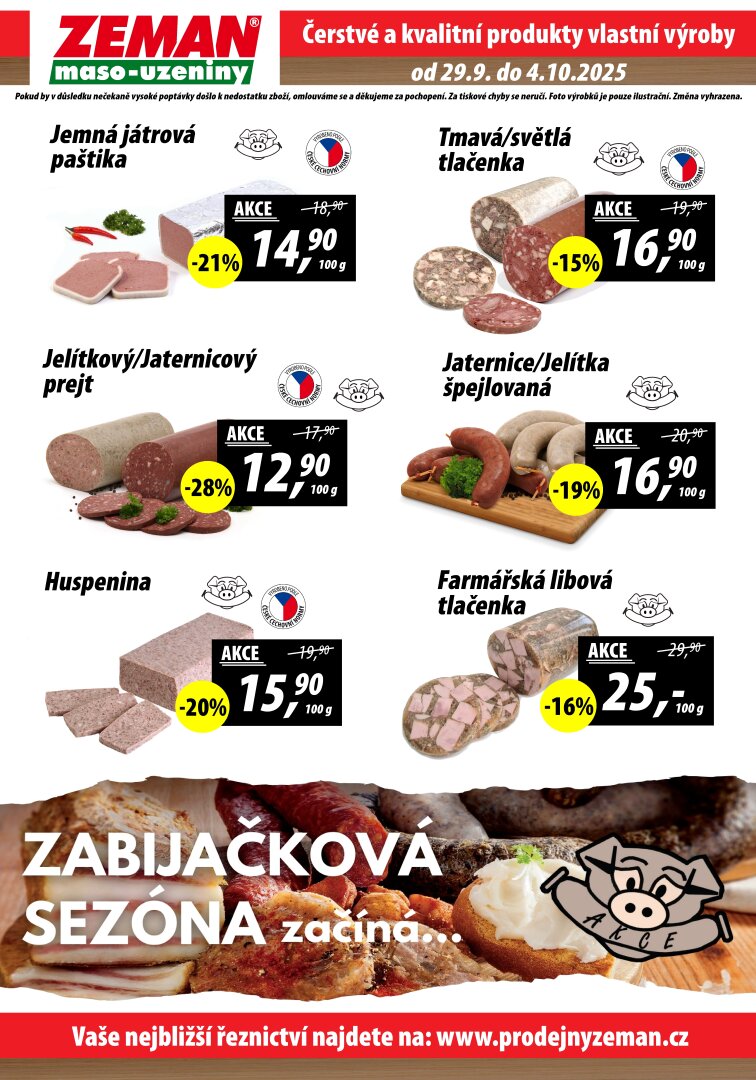 prodejny-zeman - Leták Prodejny Zeman od 29.09. do 04.10. - page: 2
