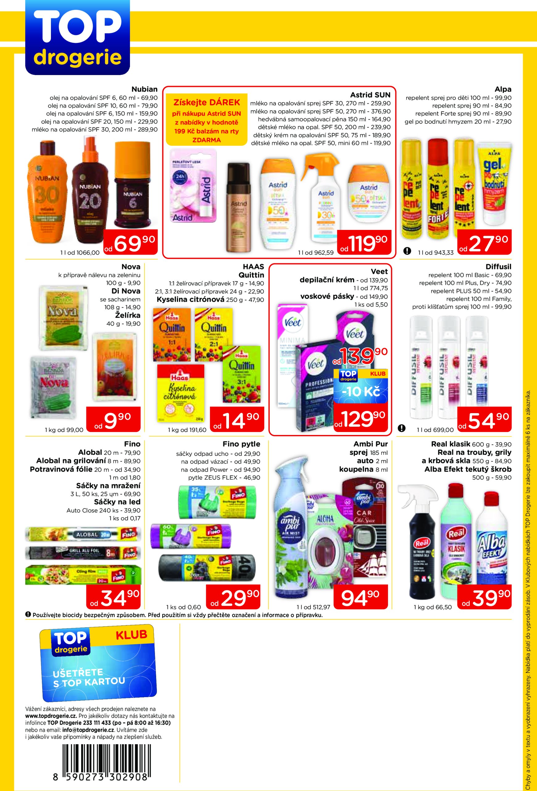 top-drogerie - Leták Top drogerie od 26.06. do 05.07. - page: 4