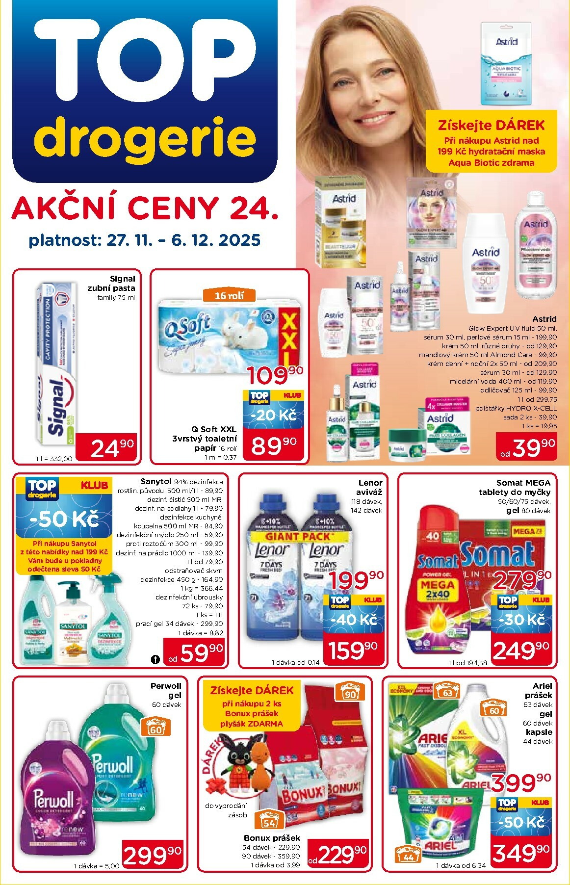 top-drogerie - Aktuální leták Top drogerie od 27.11. do 06.12.