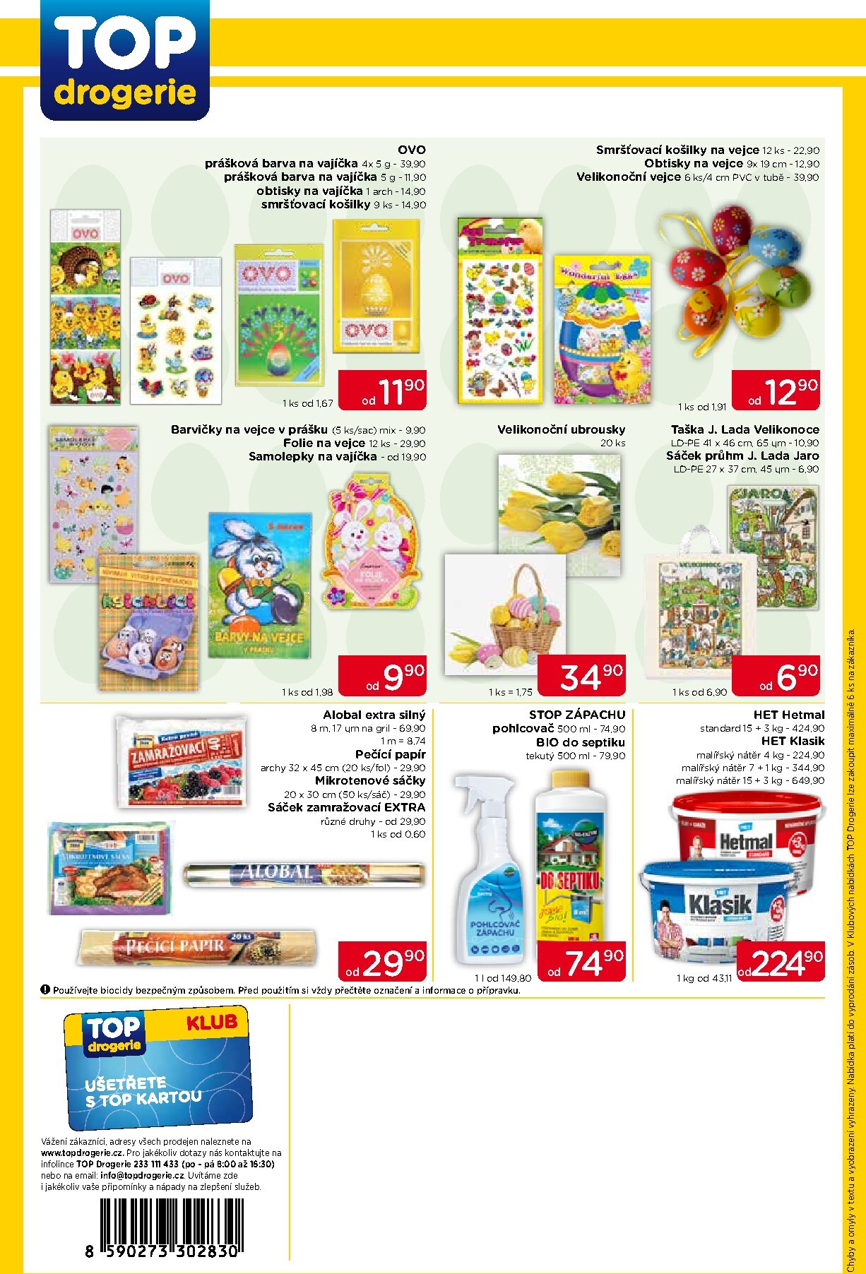 top-drogerie - Top drogerie leták platný od čtvrtka 19.03.2026 do soboty 28.03.2026 - page: 4