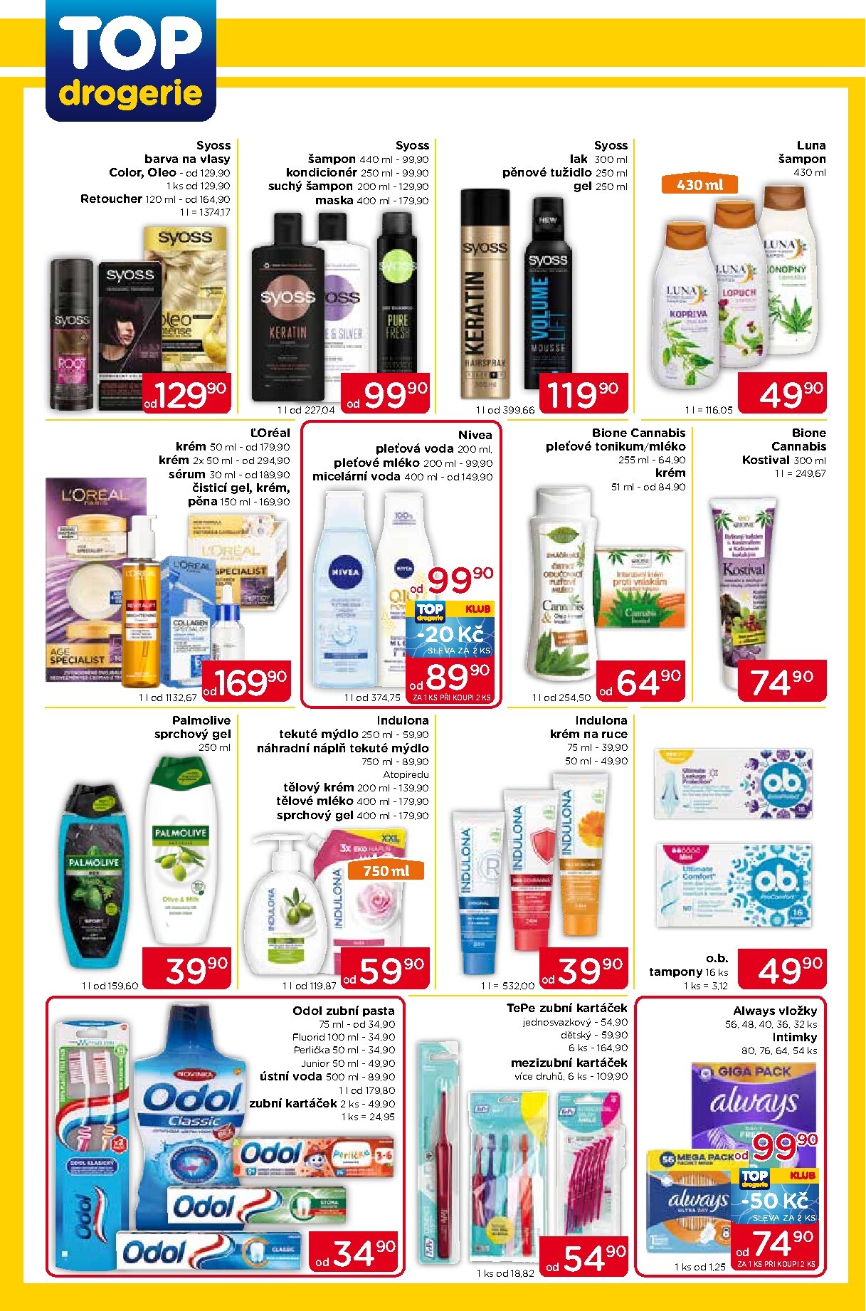 top-drogerie - Top drogerie leták platný od čtvrtka 19.03.2026 do soboty 28.03.2026 - page: 2