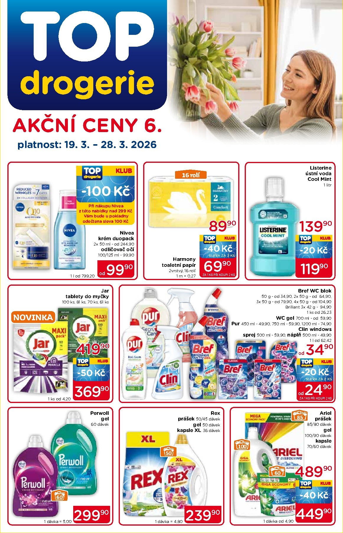top-drogerie - Top drogerie leták platný od čtvrtka 19.03.2026 do soboty 28.03.2026
