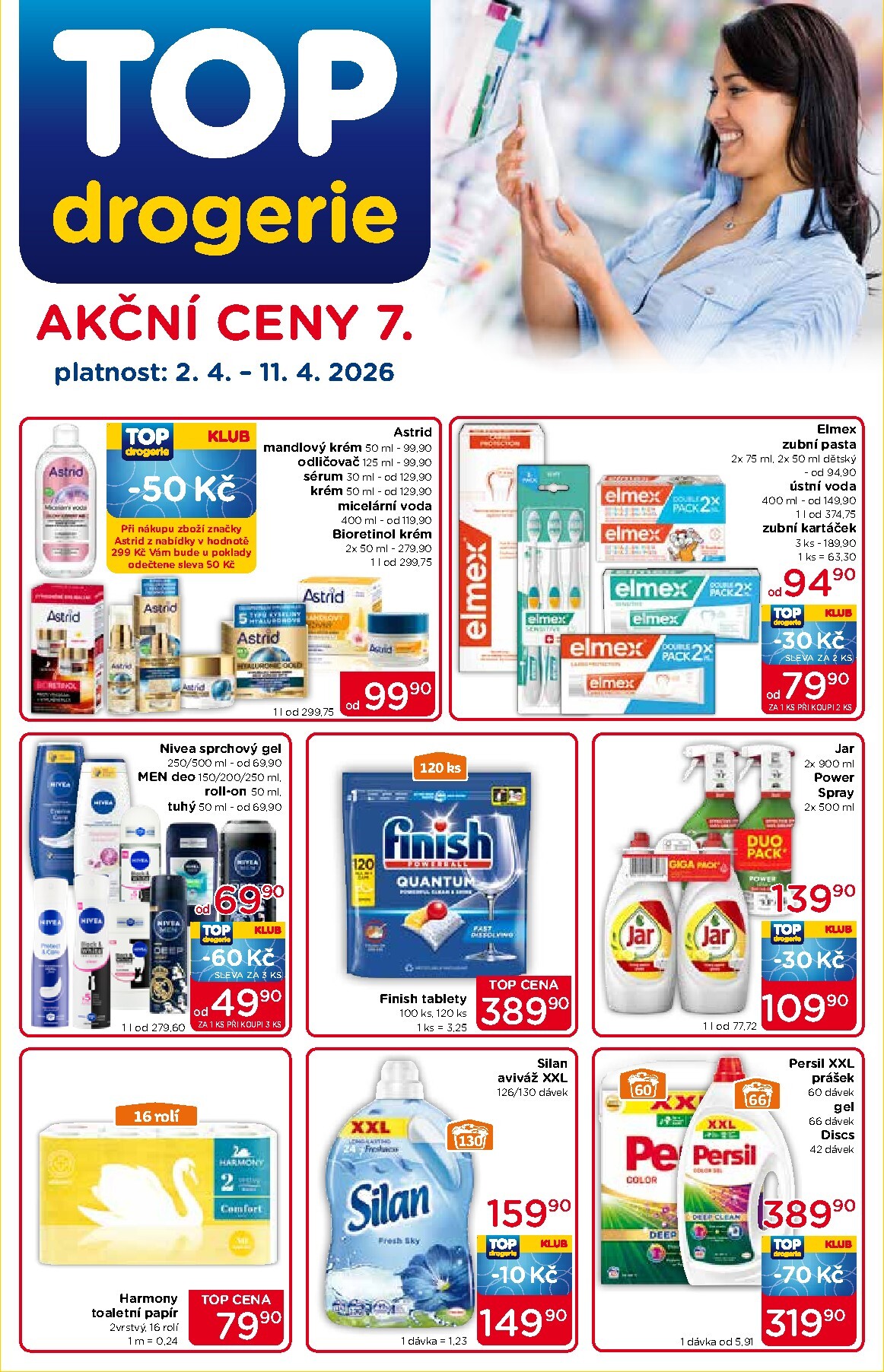 top-drogerie - Top drogerie leták platný od čtvrtka 02.04.2026 do soboty 11.04.2026