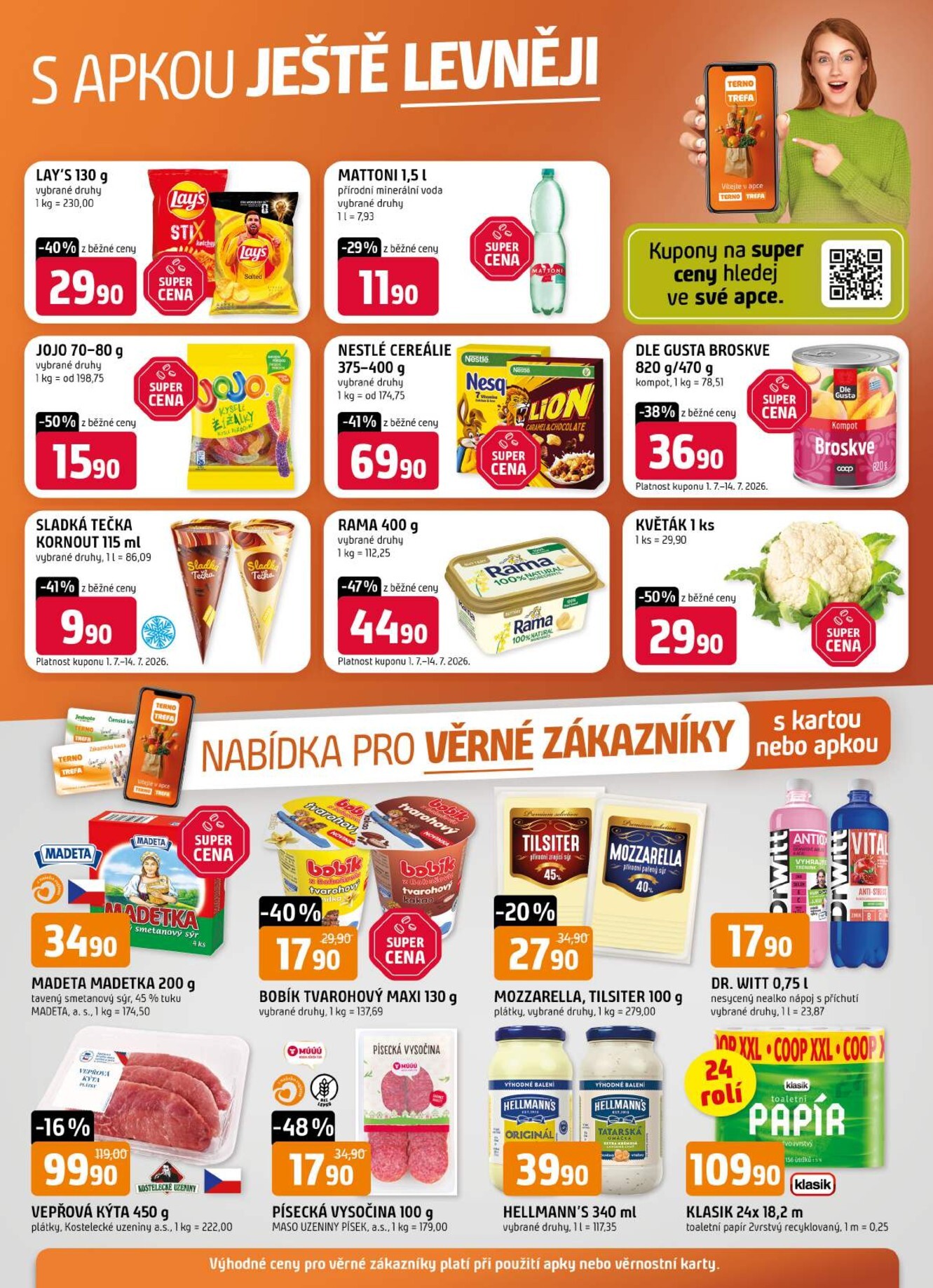 trefa - Budoucí Trefa - Akční nabídka leták platný od středy 01.07.2026 do úterý 07.07.2026 - page: 12