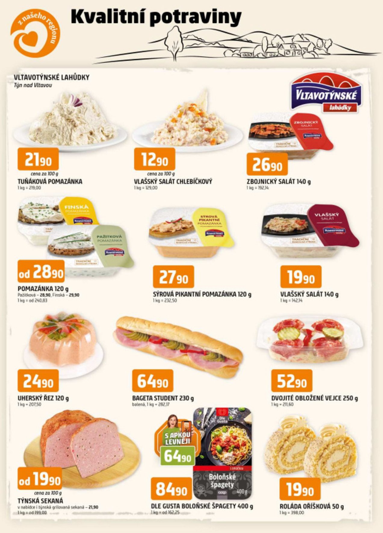 trefa - Leták Trefa - Kvalitní potraviny z našeho regionu od 10.09. do 16.09.