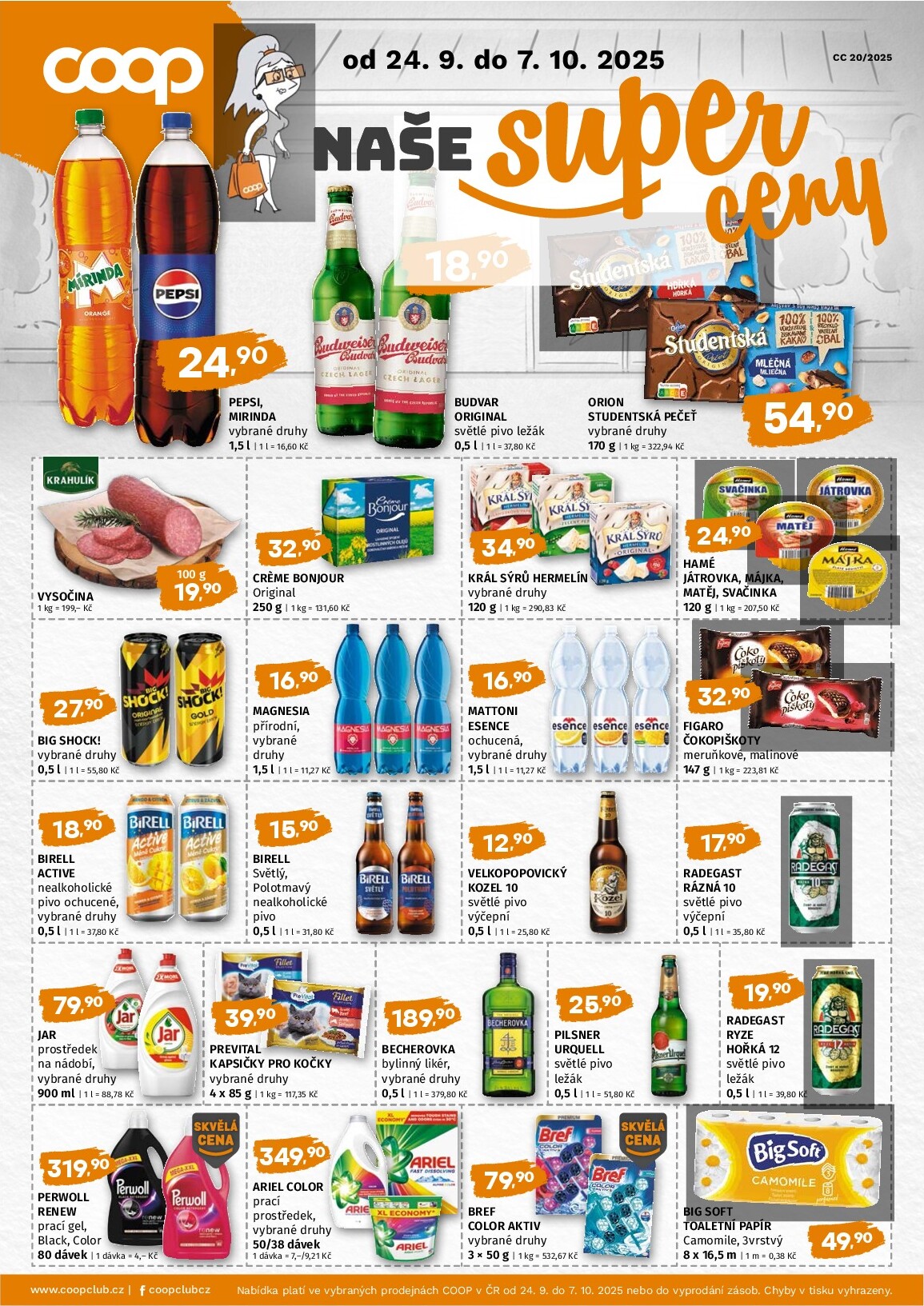 trefa - Leták Trefa - Naše super ceny od 24.09. do 07.10.