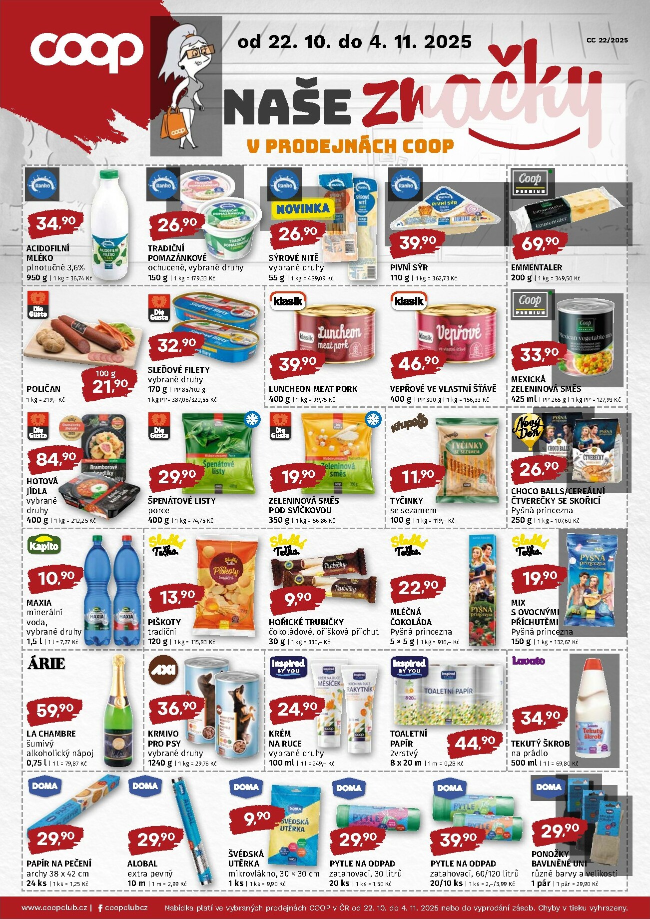 trefa - Aktuální leták Trefa - COOP naše super ceny od 22.10. do 04.11. - page: 2