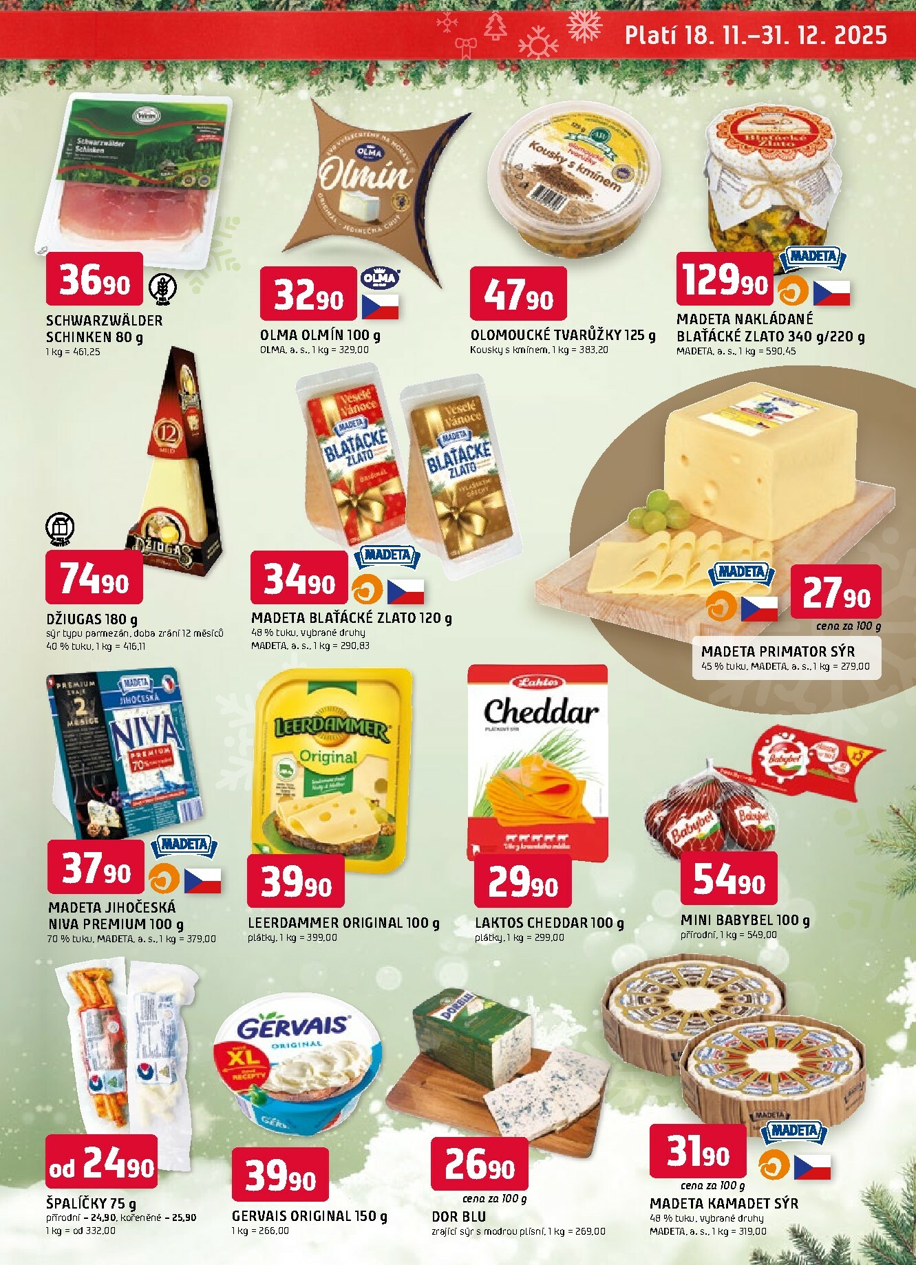 trefa - Aktuální leták Trefa - Vánoční speciál od 18.11. do 31.12. - page: 3