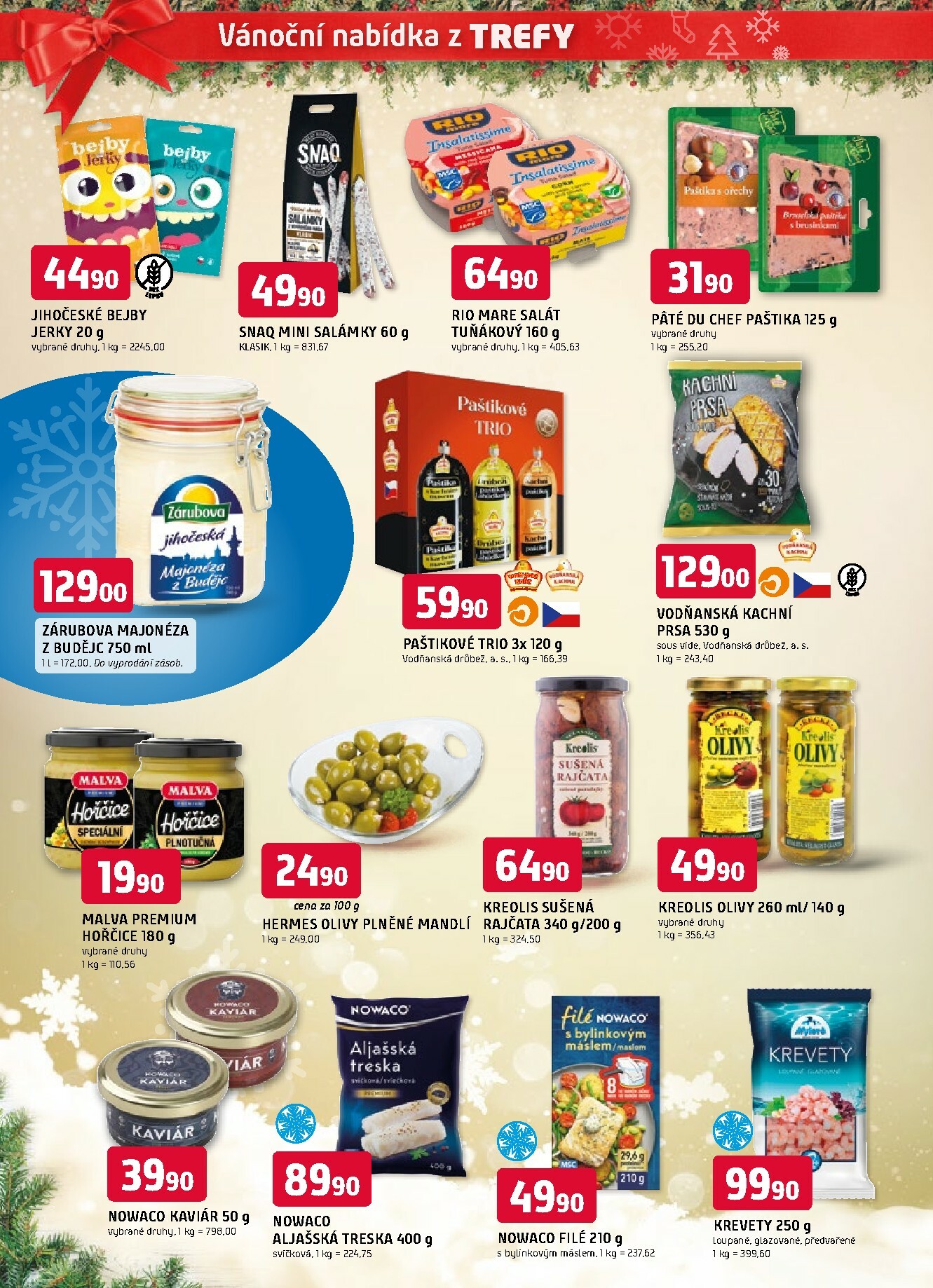 trefa - Aktuální leták Trefa - Vánoční speciál od 18.11. do 31.12. - page: 4