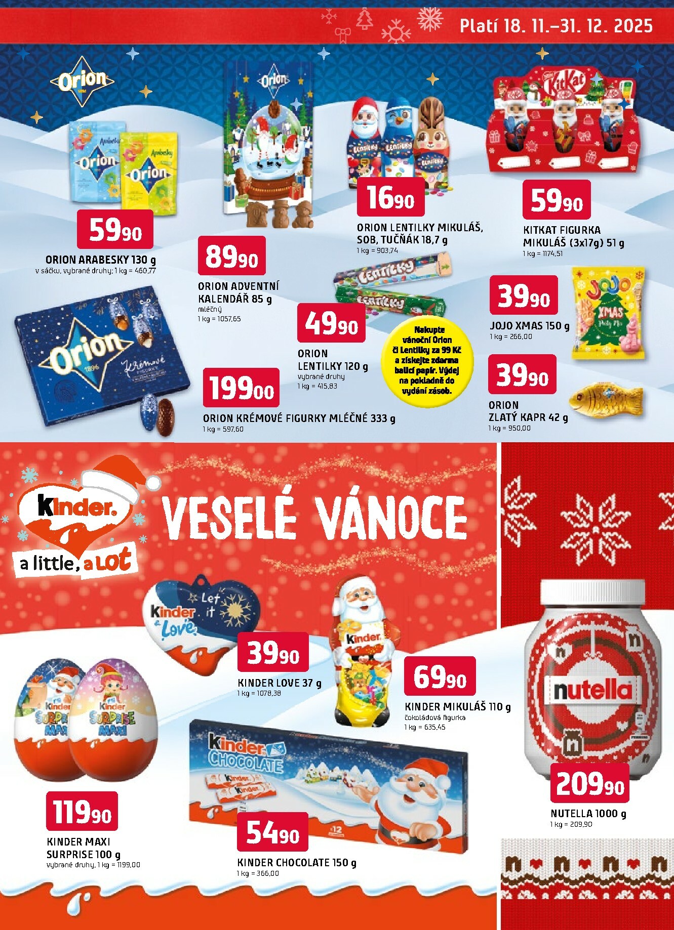 trefa - Aktuální leták Trefa - Vánoční speciál od 18.11. do 31.12. - page: 7