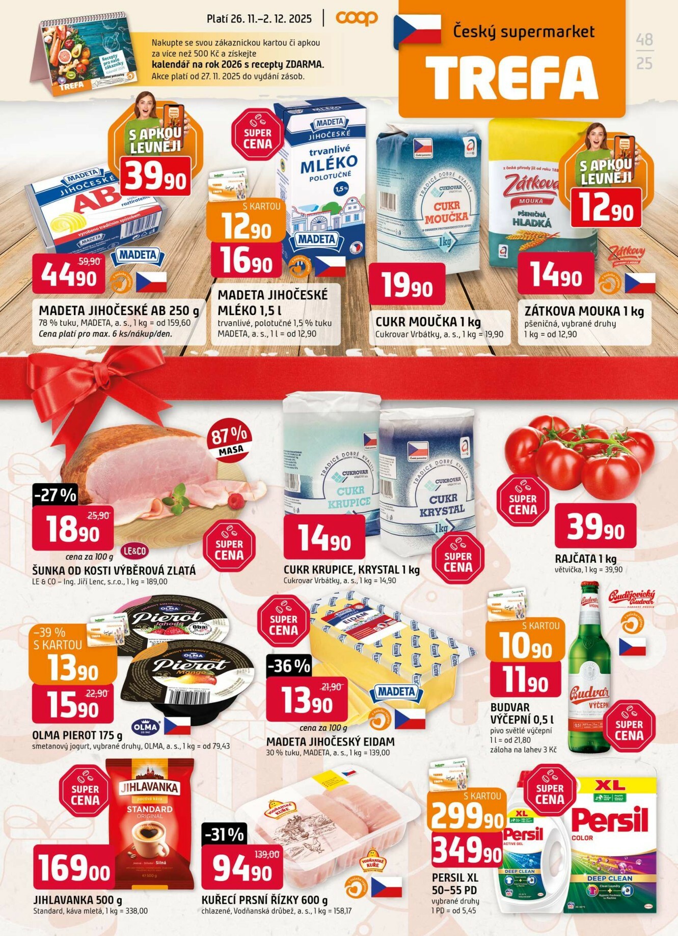 trefa - Aktuální leták Trefa od 26.11. do 02.12.