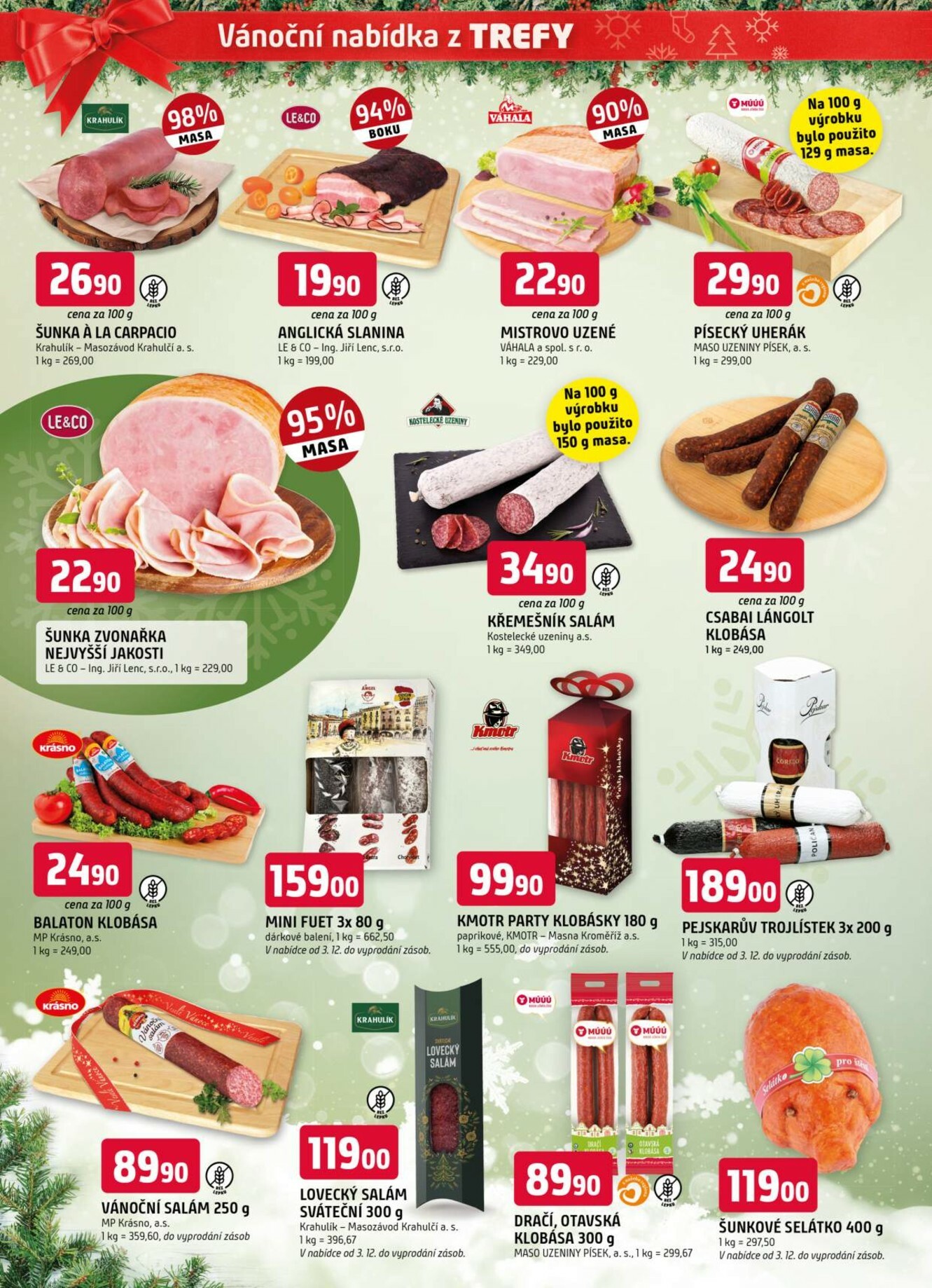 trefa - Aktuální leták Trefa od 03.12. do 09.12. - page: 10