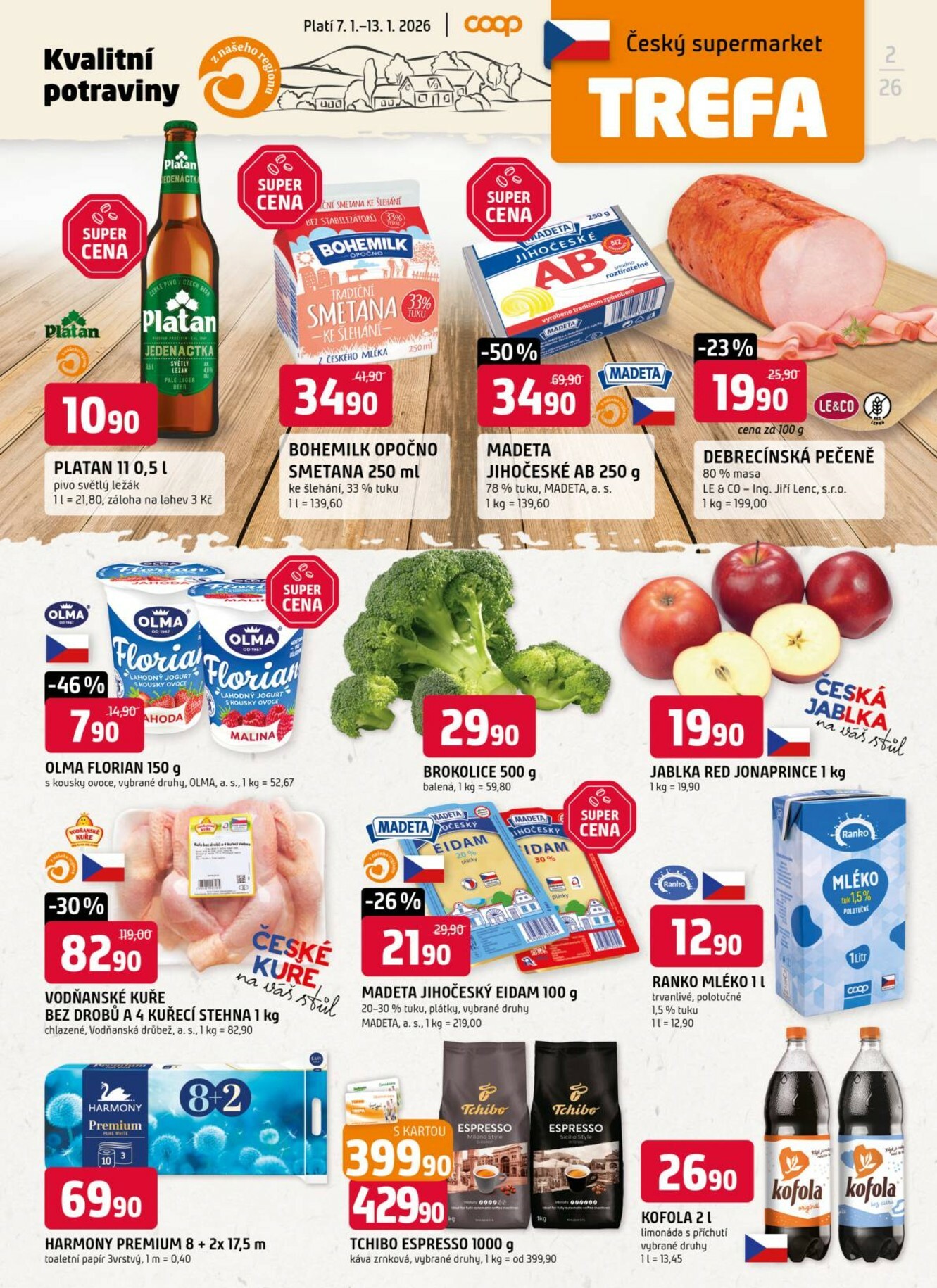 trefa - Aktuální leták Trefa od 07.01. do 13.01.