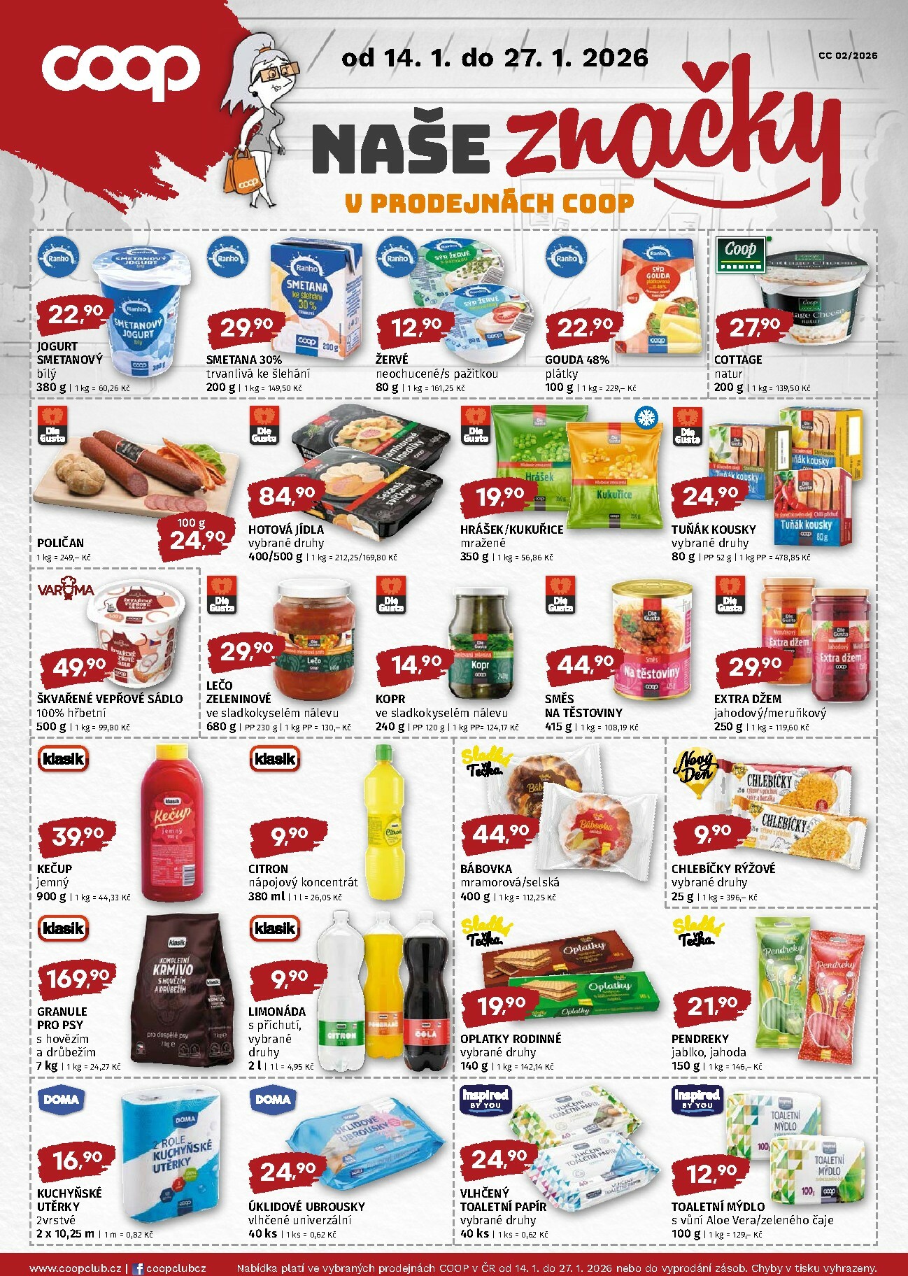 trefa - Aktuální leták Trefa - Naše super ceny od 14.01. do 20.01. - page: 2