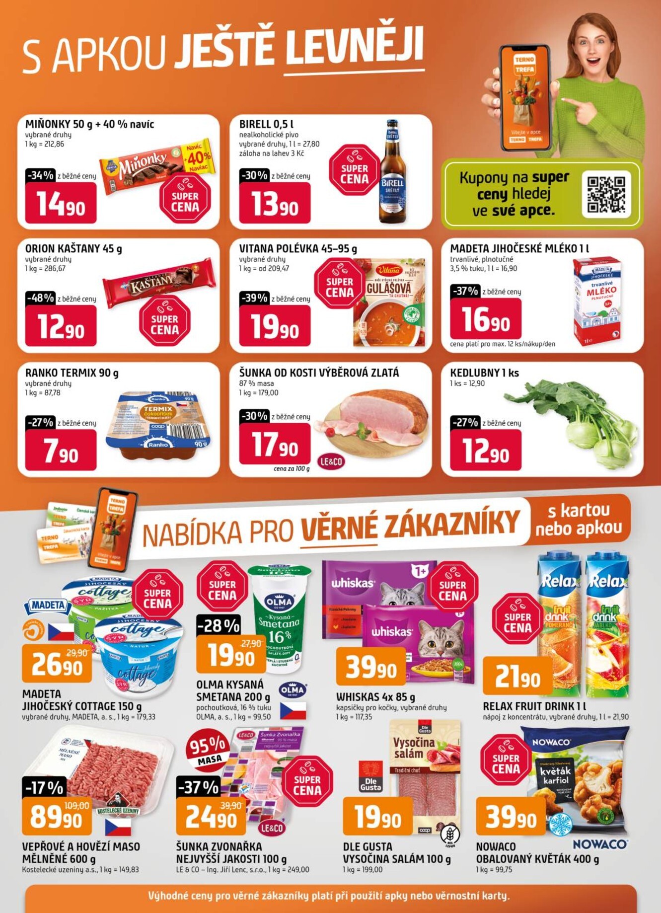 trefa - Trefa - Nabídka pro věrné zákazníky leták platný od středy 04.03.2026 do úterý 10.03.2026