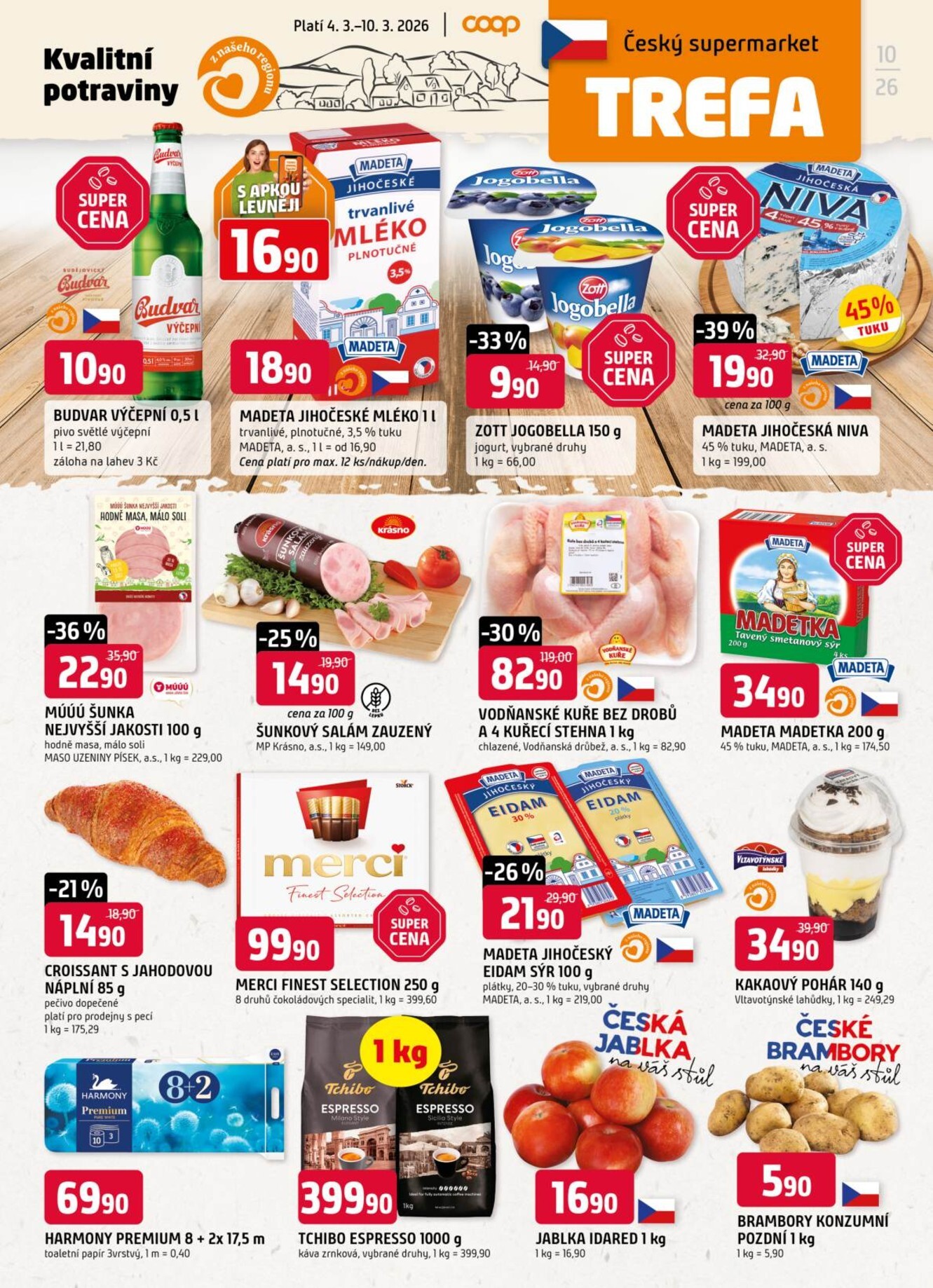 trefa - Trefa leták platný od středy 04.03.2026 do úterý 10.03.2026 - page: 1