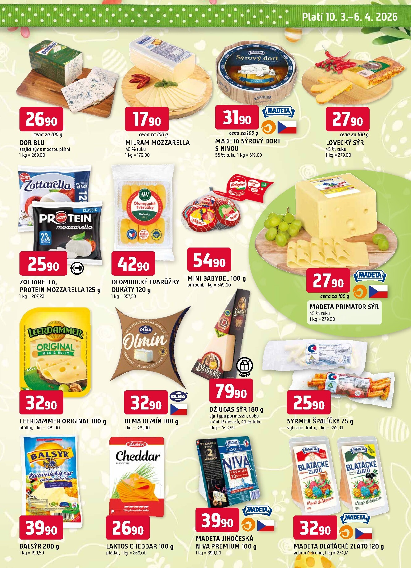 trefa - Trefa - Jarní speciál leták platný od úterý 10.03.2026 do pondělí 06.04.2026 - page: 3