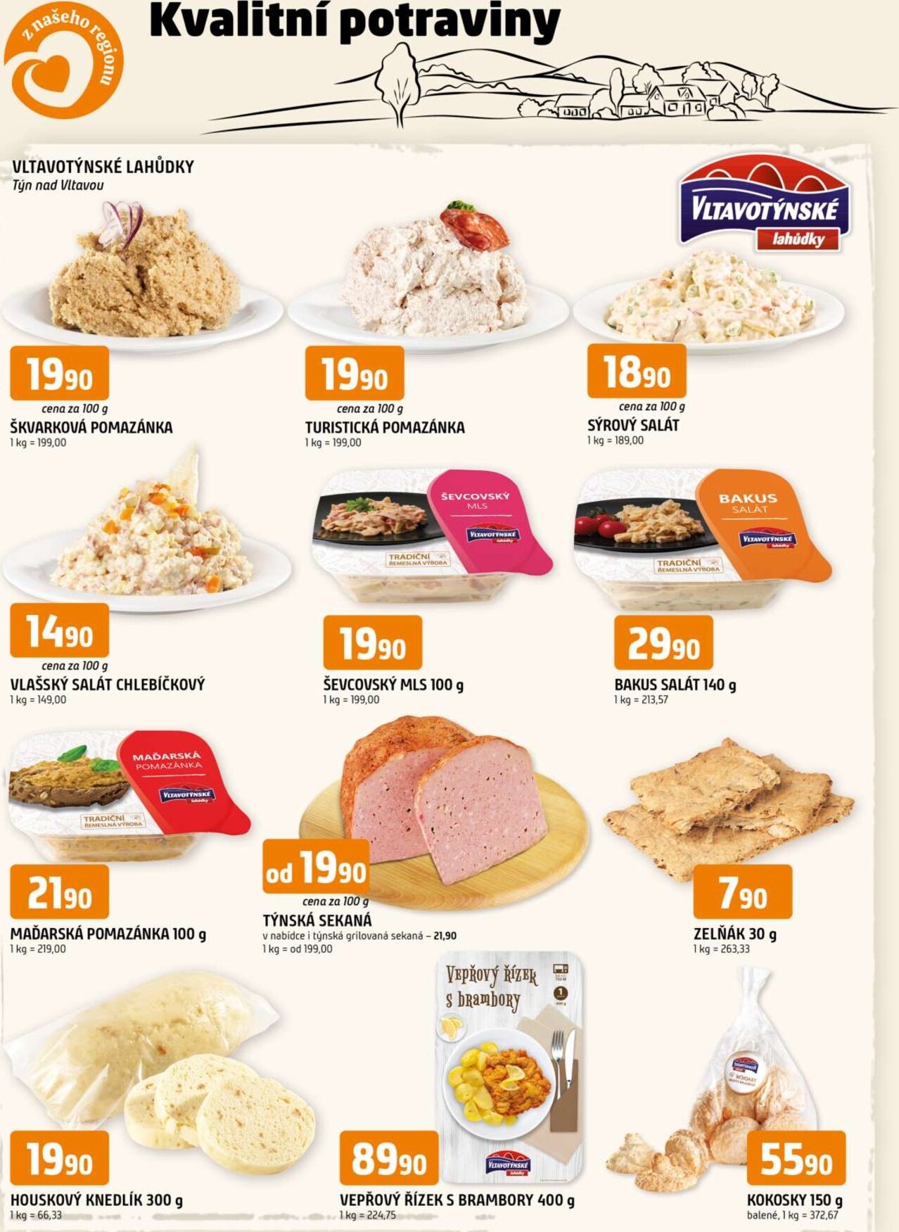 trefa - Trefa - Kvalitní potraviny z našeho regionu leták platný od středy 25.03.2026 do úterý 31.03.2026 - page: 2