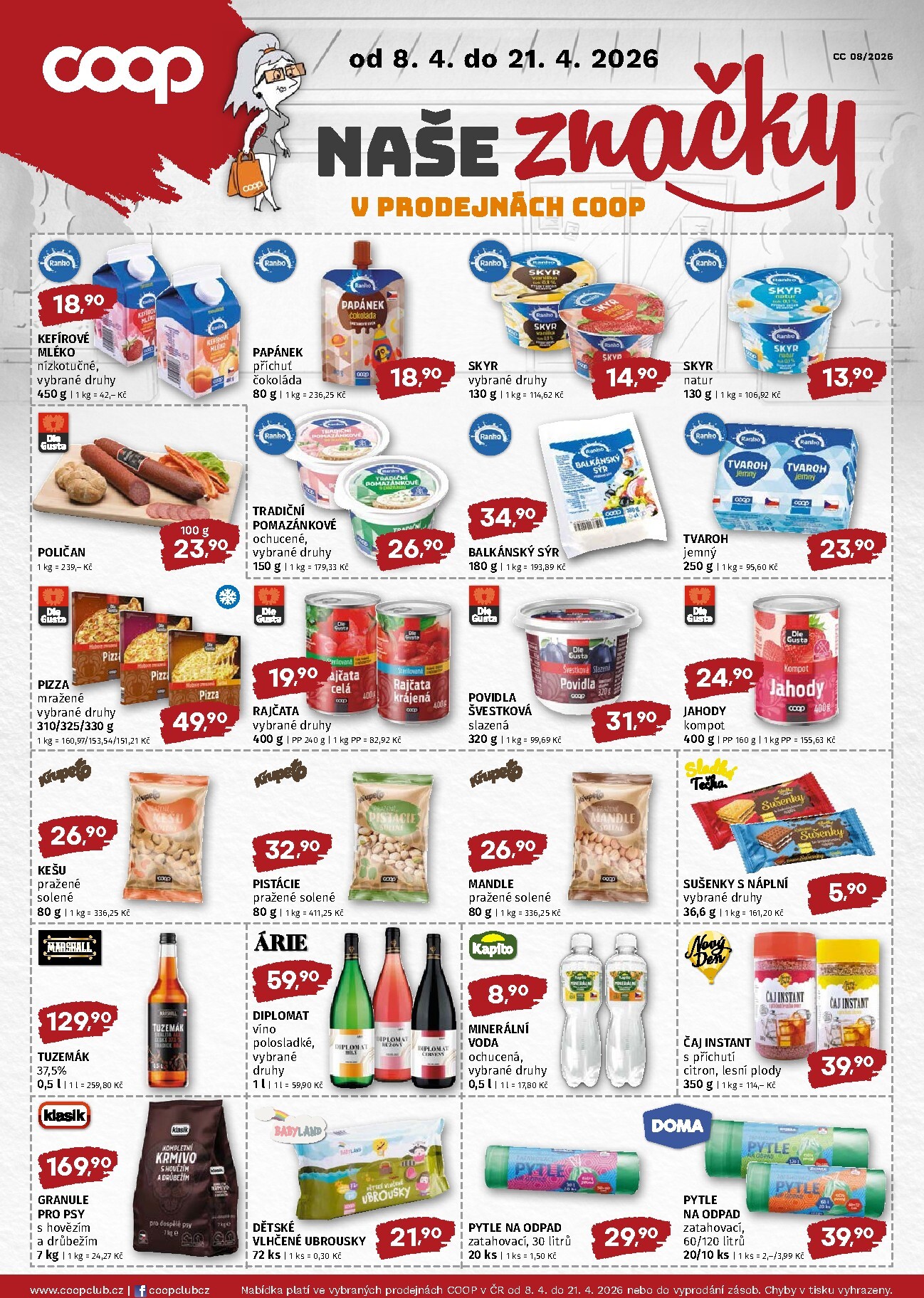 trefa - Trefa - COOP naše super ceny leták platný od středy 08.04.2026 do úterý 21.04.2026 - page: 2