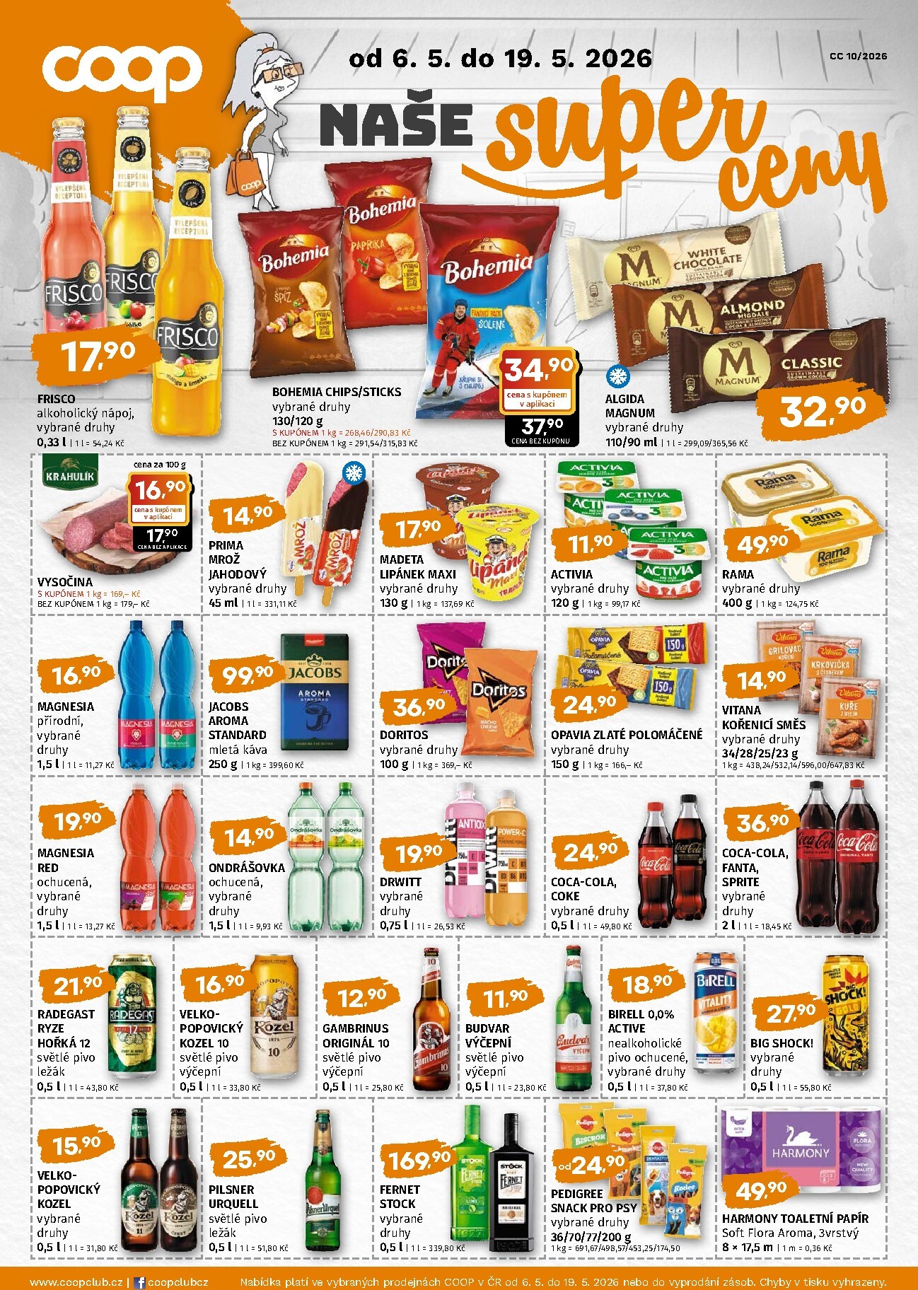 trefa - Budoucí Trefa - COOP naše super ceny leták platný od středy 06.05.2026 do úterý 19.05.2026