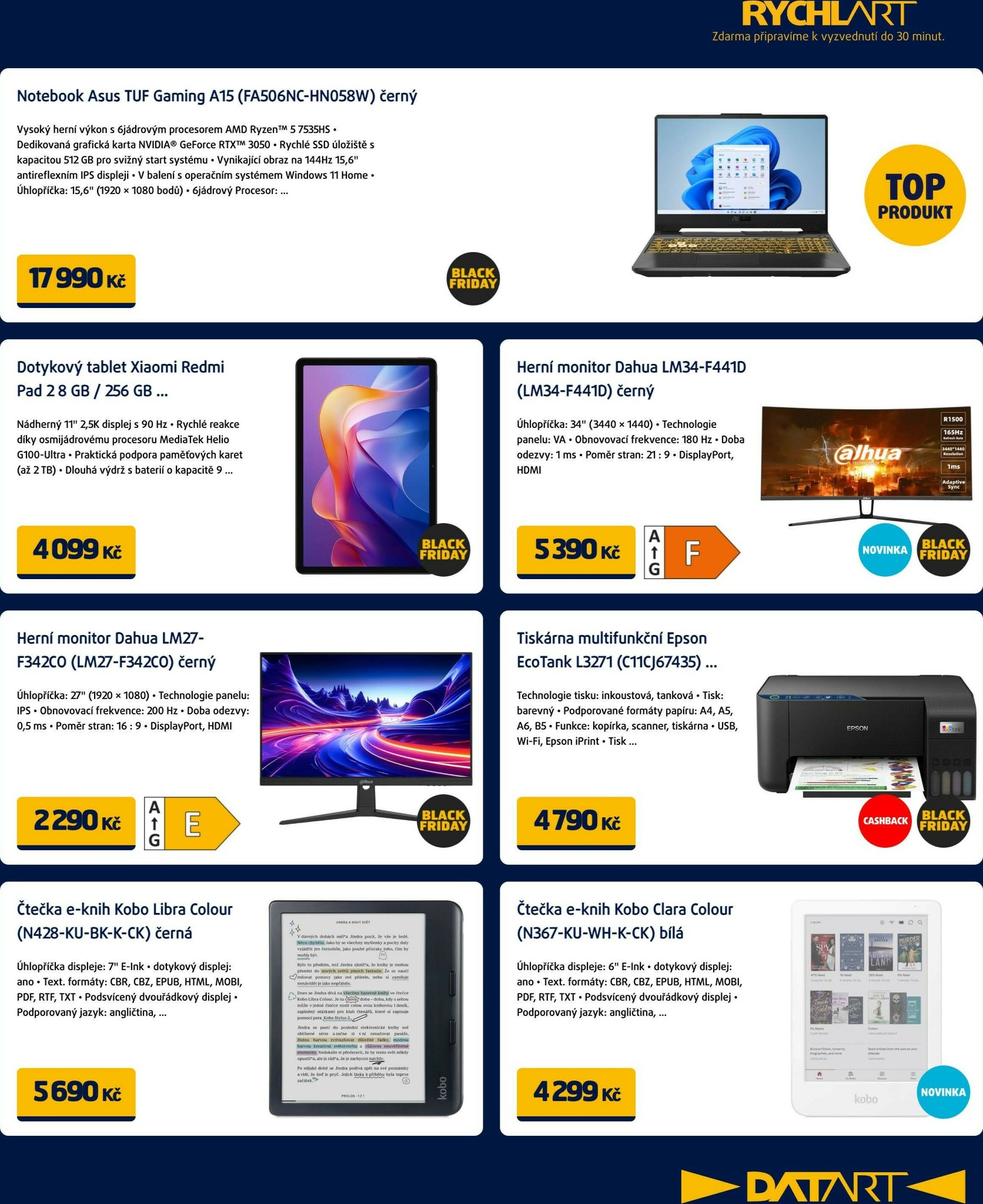 datart - Aktuální leták Datart od 10.11. do 16.11. - page: 3