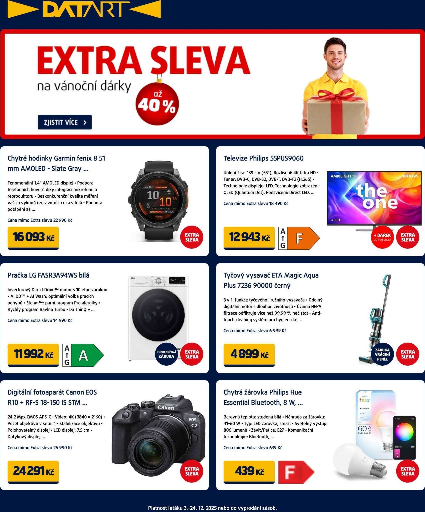 datart - Aktuální leták Datart od 03.12. do 24.12.