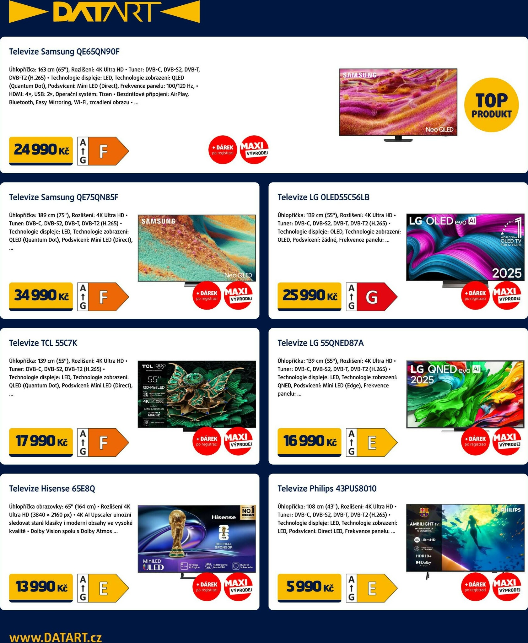 datart - Aktuální leták Datart od 12.01. do 18.01. - page: 6