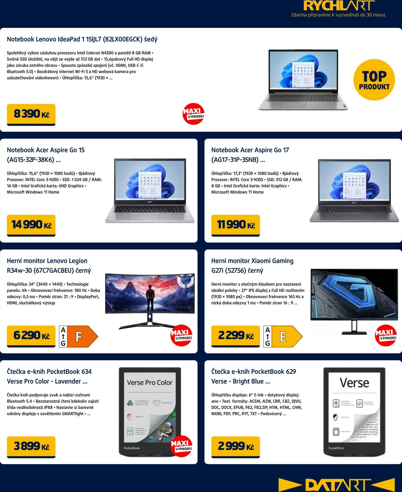 datart - Aktuální leták Datart od 12.01. do 18.01. - page: 3