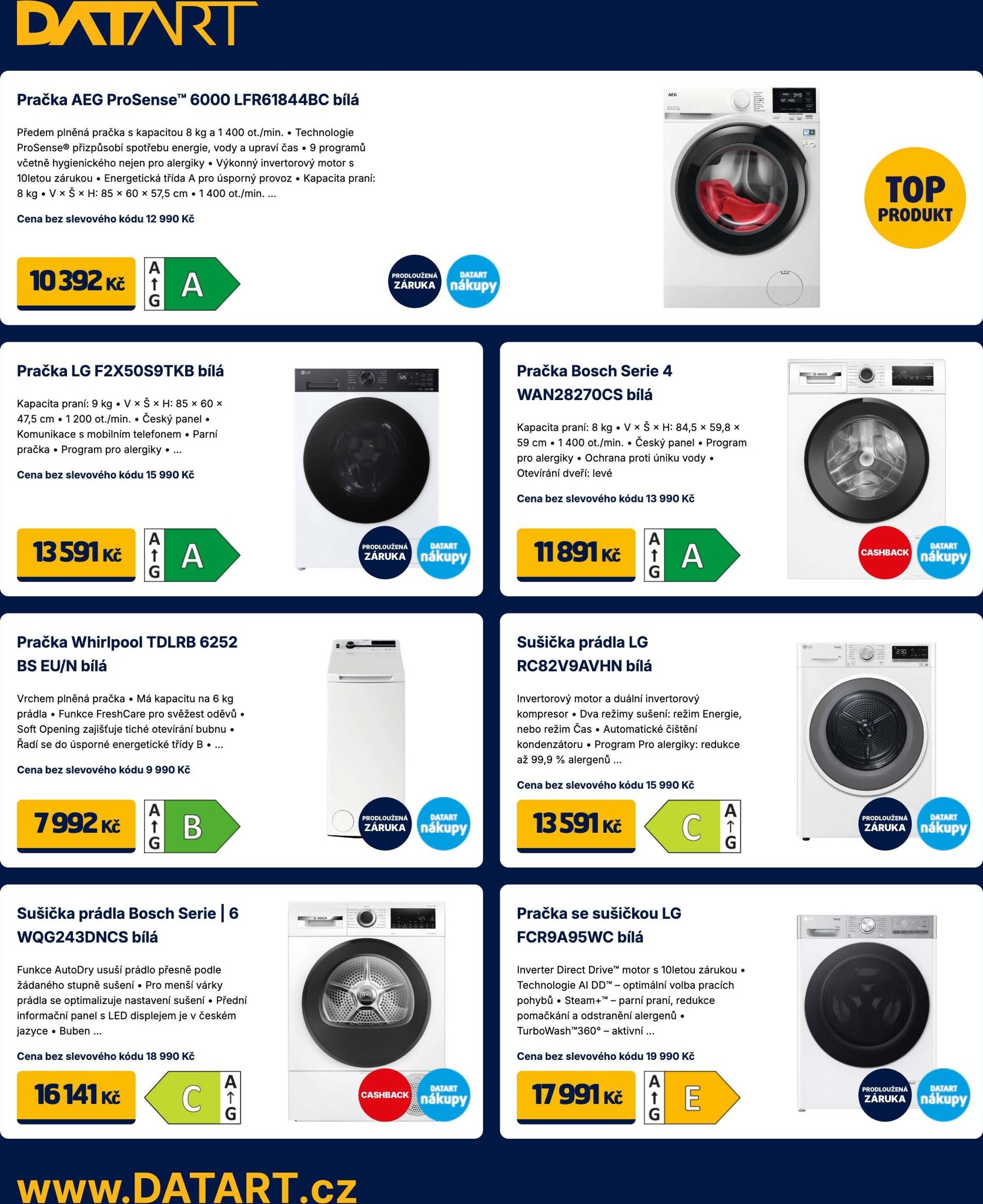 datart - Datart leták platný od pondělí 09.03.2026 do neděle 15.03.2026 - page: 6