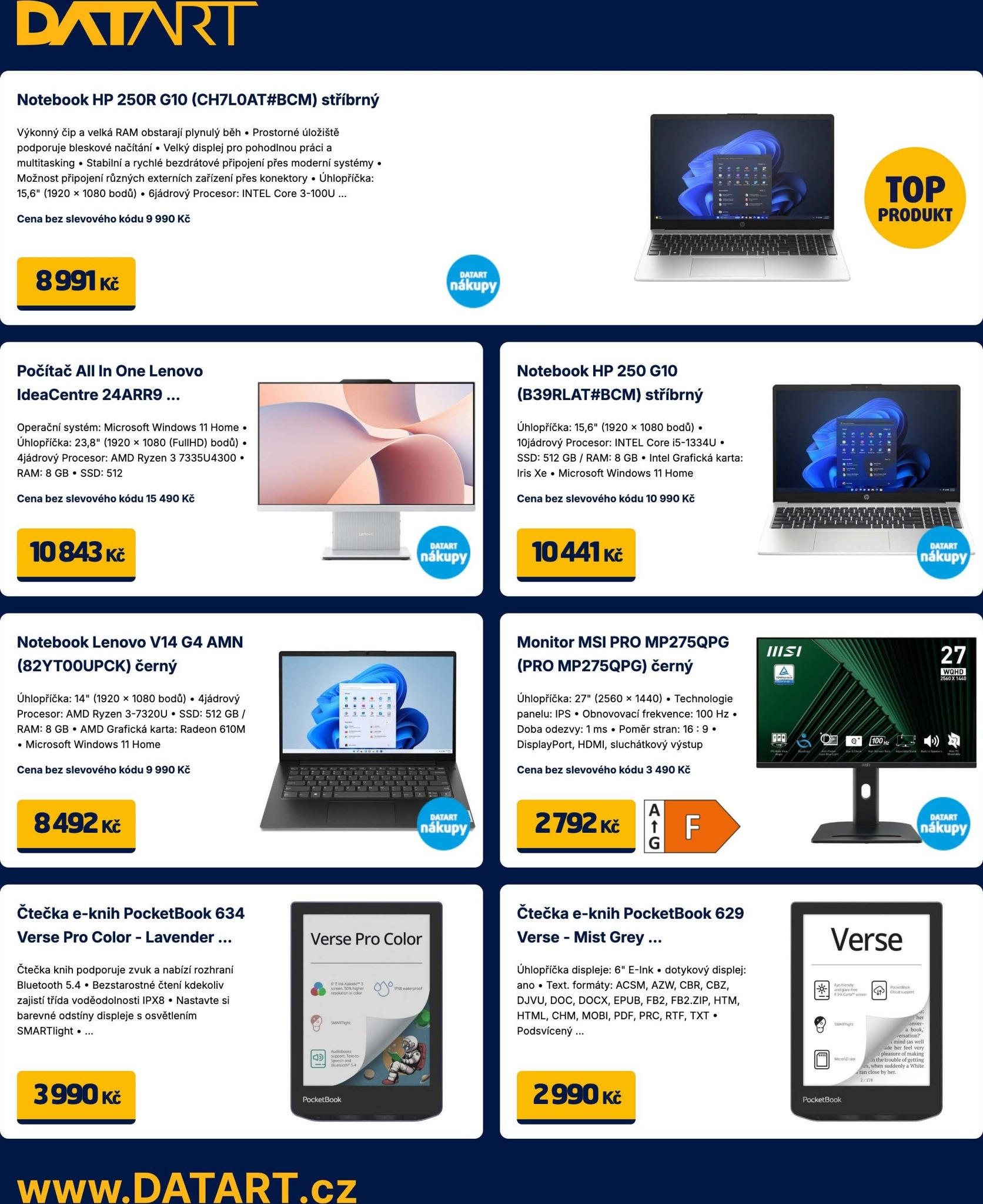 datart - Datart leták platný od pondělí 09.03.2026 do neděle 15.03.2026 - page: 12