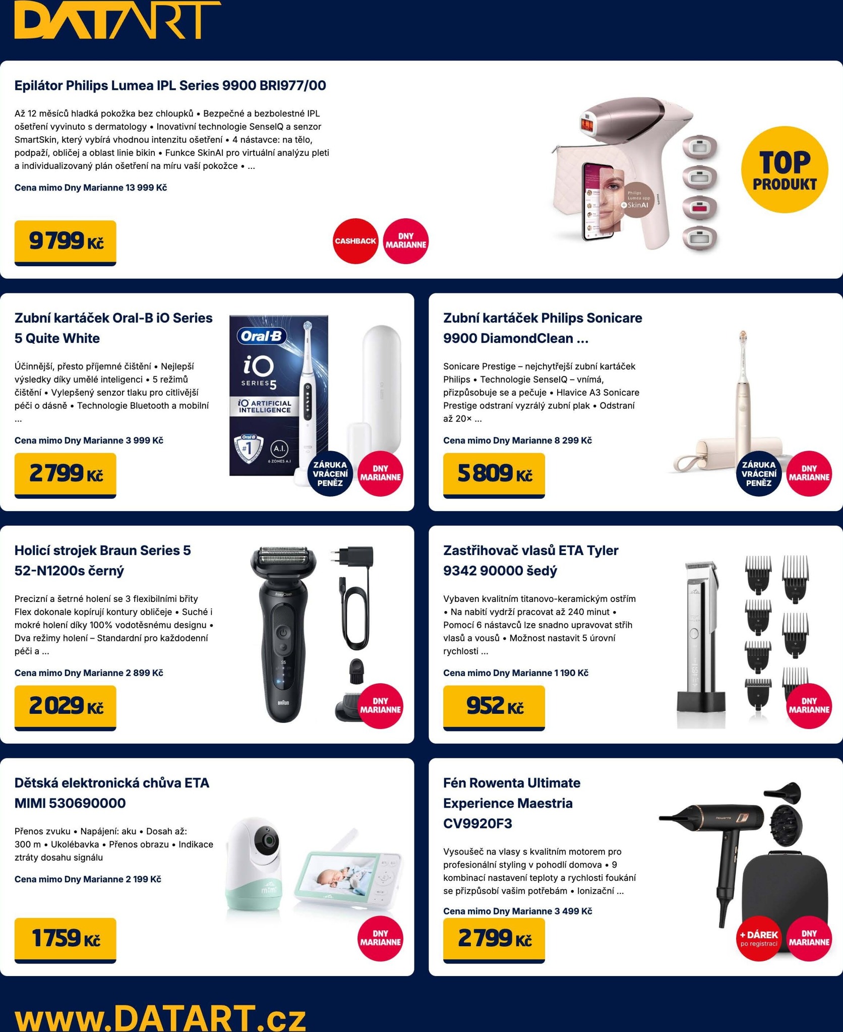 datart - Aktuální Datart leták platný od pátku 17.04.2026 do pondělí 20.04.2026 - page: 12