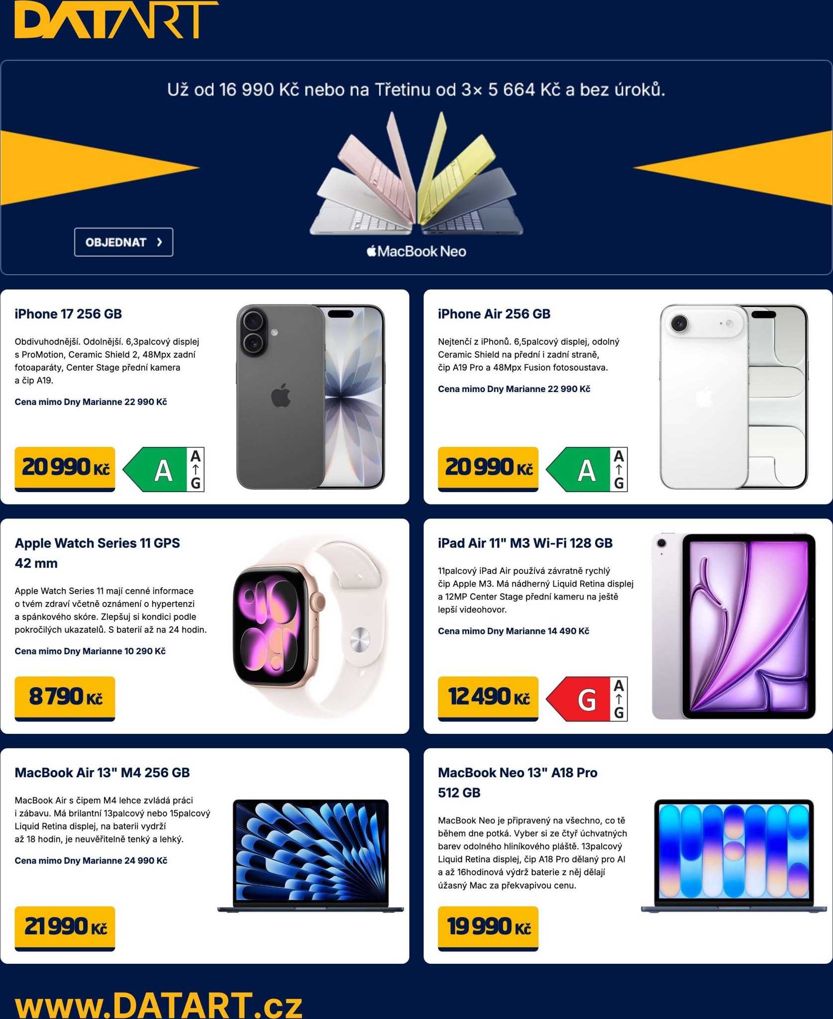 datart - Aktuální Datart leták platný od pátku 17.04.2026 do pondělí 20.04.2026 - page: 4