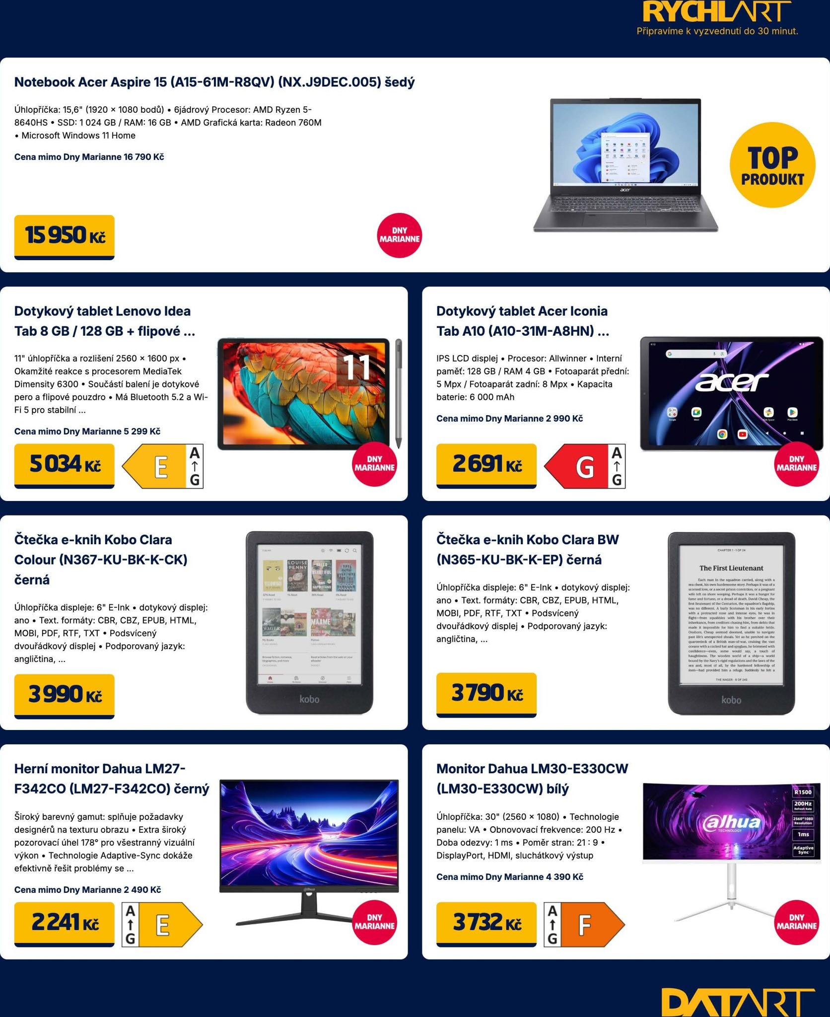 datart - Aktuální Datart leták platný od pátku 17.04.2026 do pondělí 20.04.2026 - page: 3