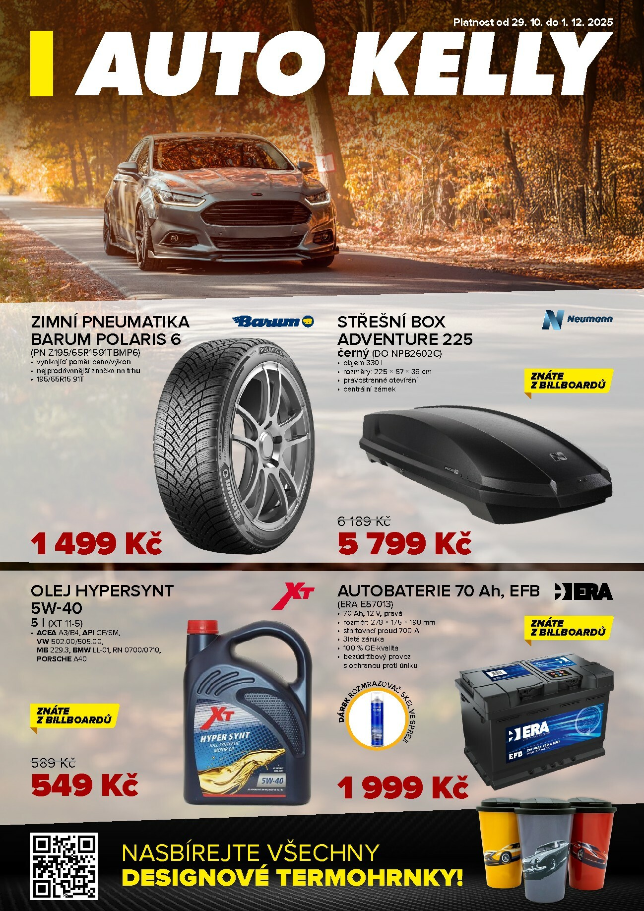 auto-kelly - Aktuální leták Auto Kelly od 29.10. do 01.12. - page: 1