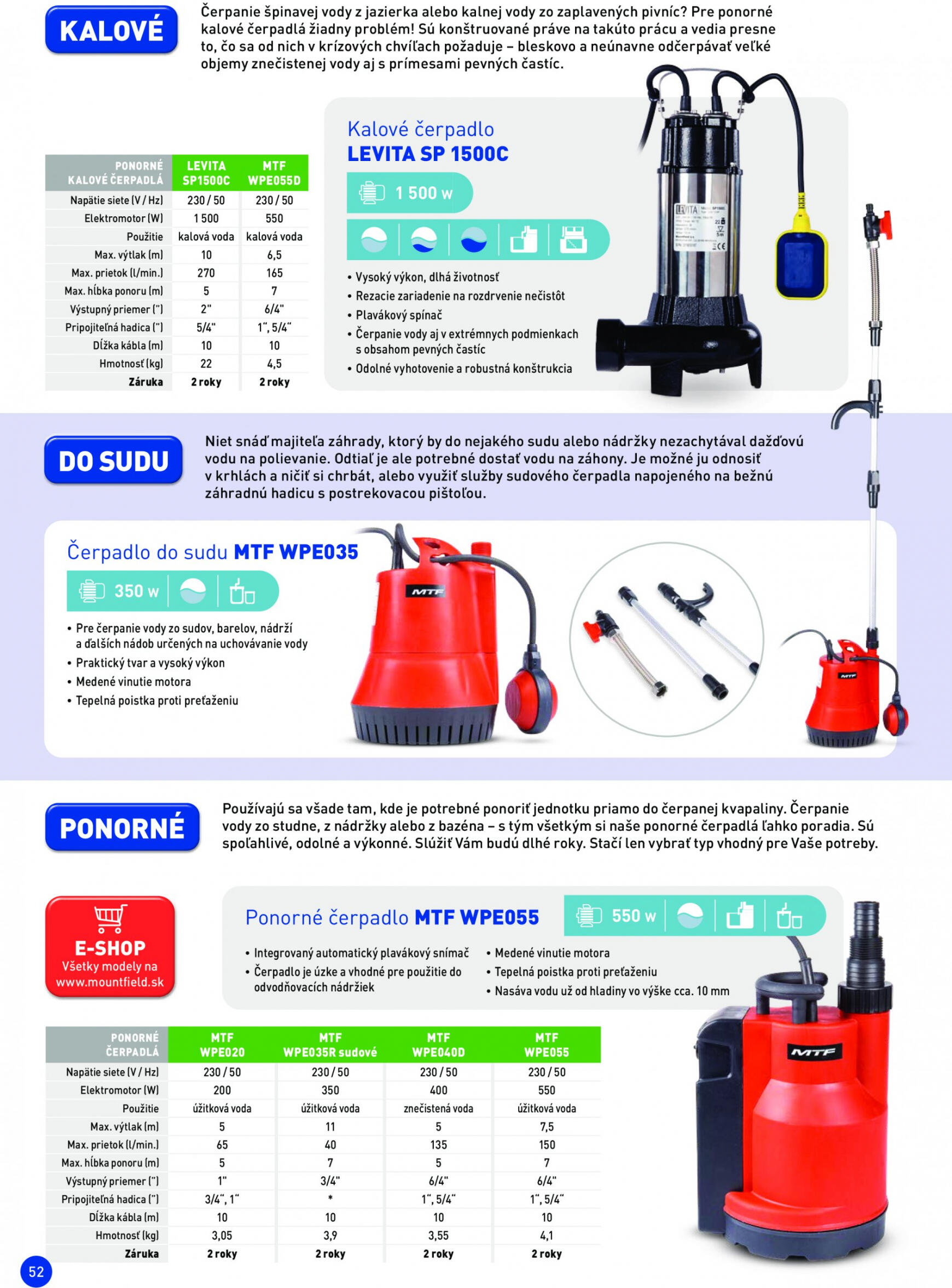 mountfield - Mountfield - Katalog 2024 platný od 01.04.2024 - page: 52