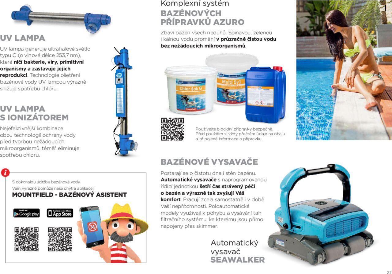 mountfield - Mountfield katalog - Prémiové bazény od úterý 01.08.2023 - page: 27