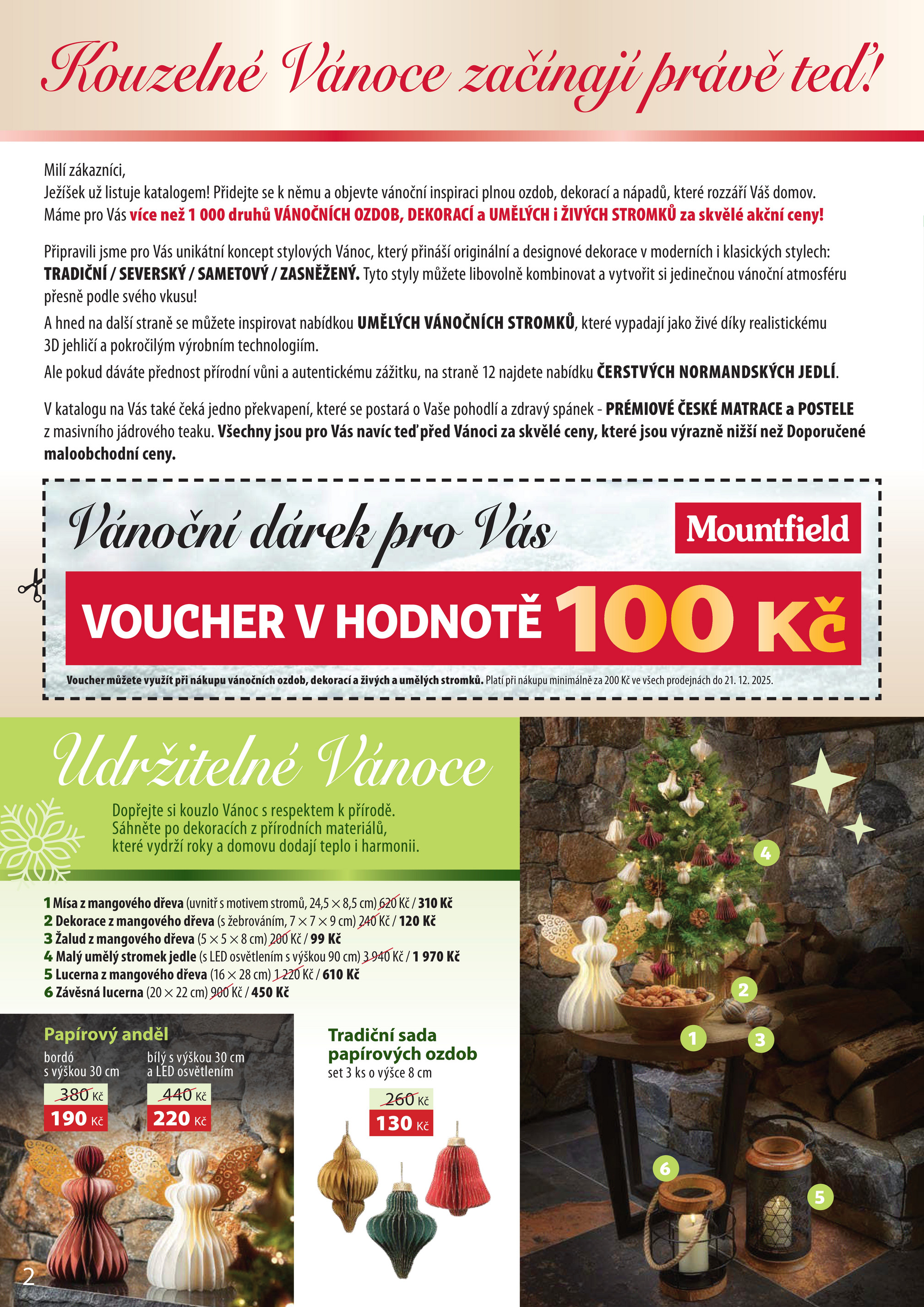 mountfield - Aktuální leták Mountfield - Vánoce od 01.01. do 31.01. - page: 2