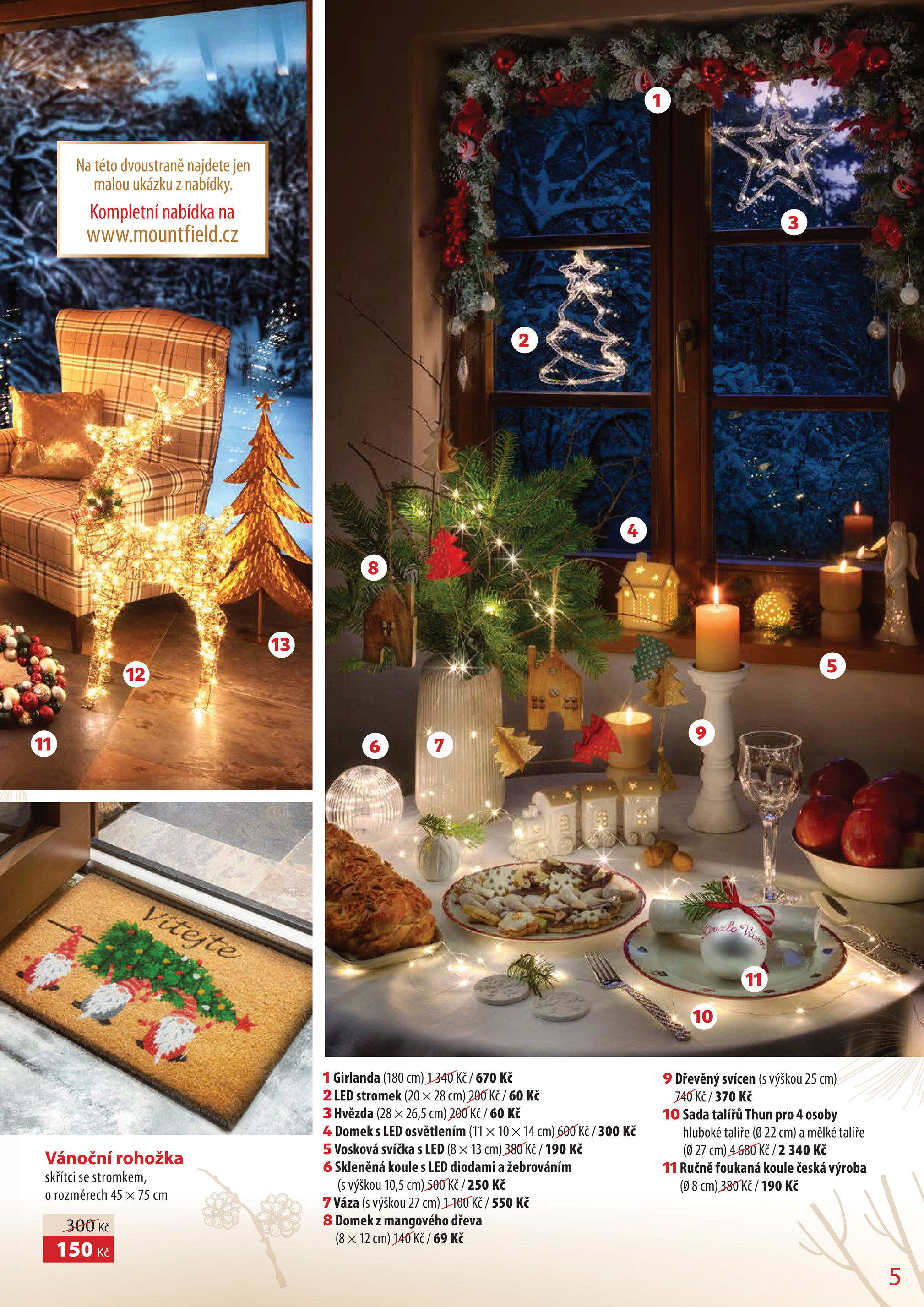 mountfield - Aktuální leták Mountfield - Vánoce od 01.01. do 31.01. - page: 5