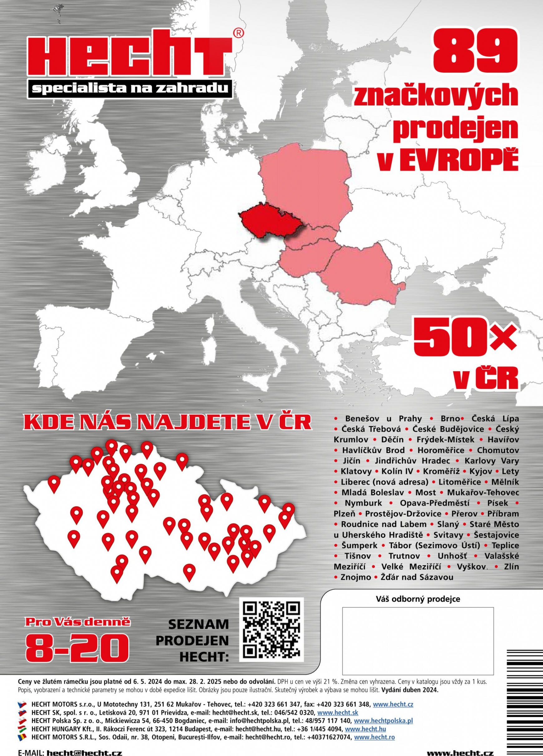 hecht - Leták Hecht aktuální 06.05. - 28.02. - page: 144