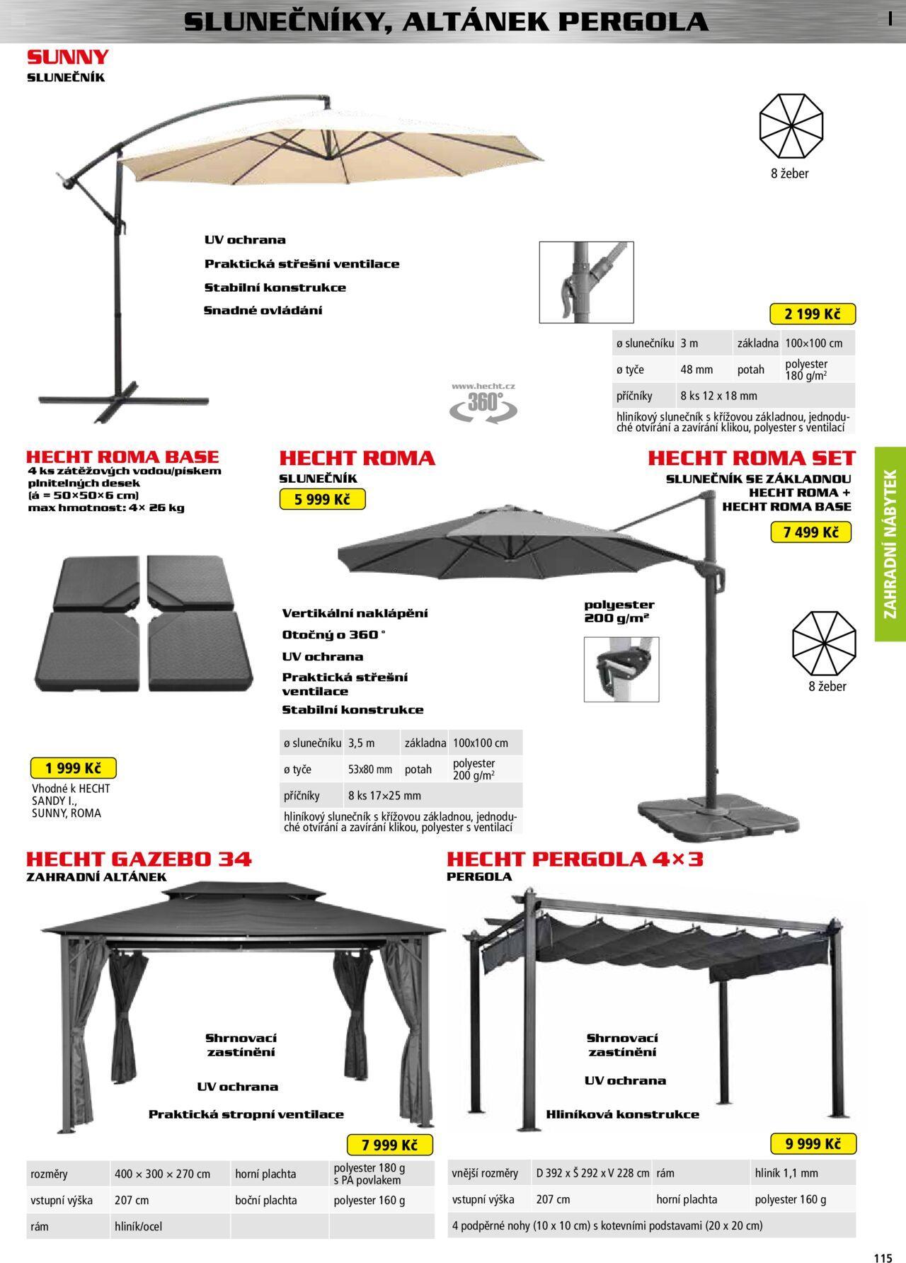 hecht - Hecht katalog - Léto 2024 od pondělí 06.05.2024 - page: 115