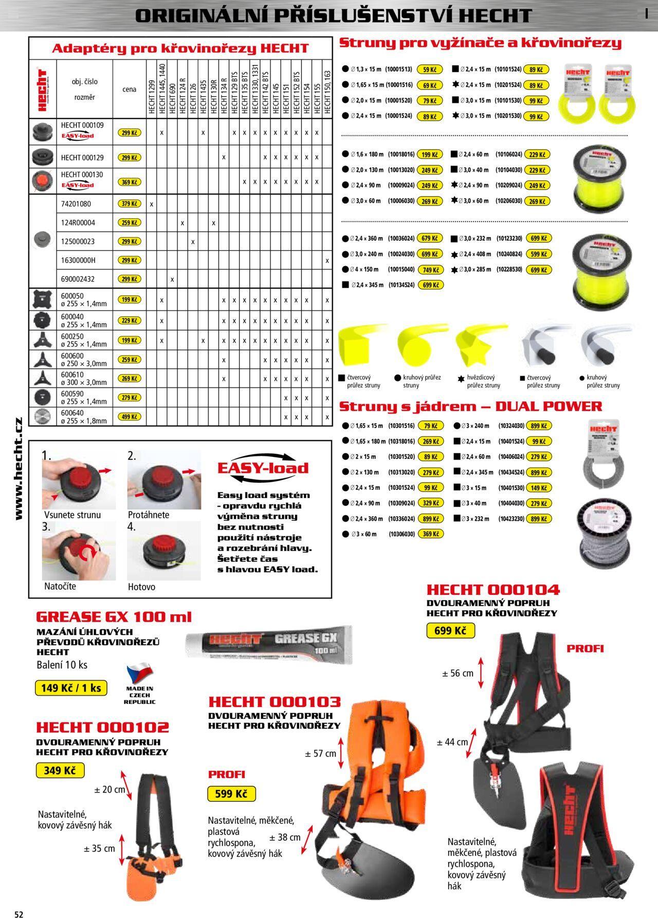 hecht - Hecht katalog - Léto 2024 od pondělí 06.05.2024 - page: 52